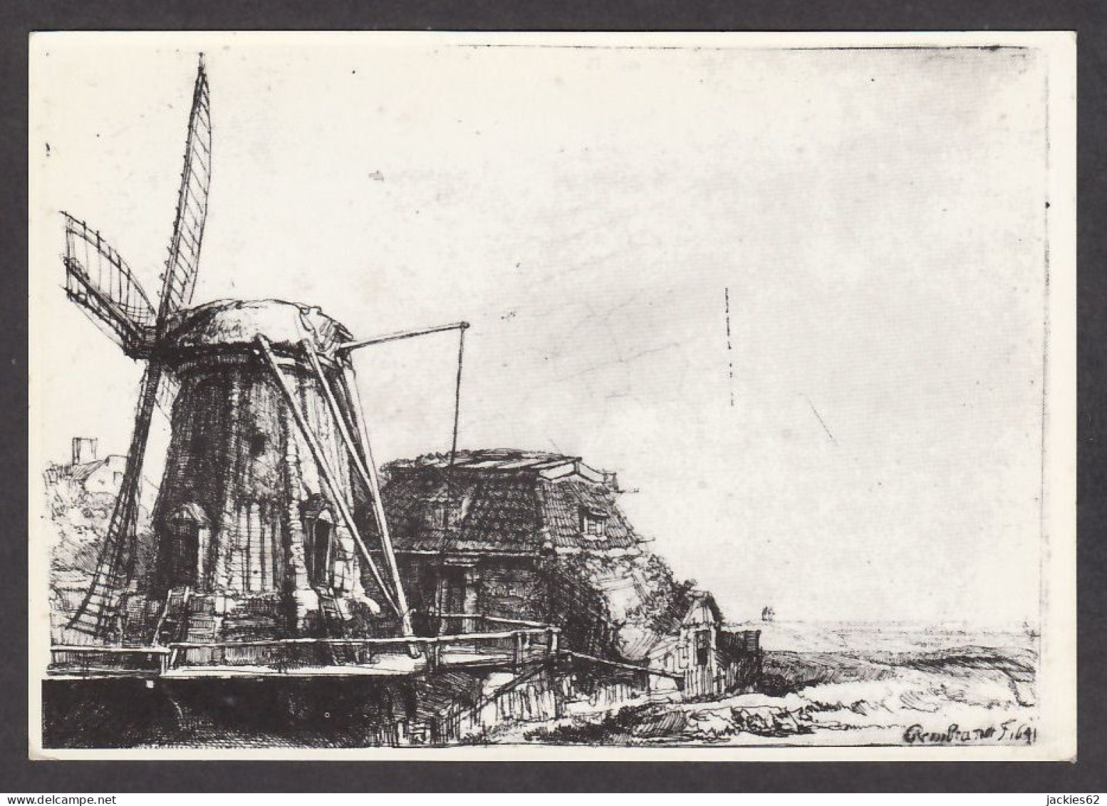 PR141/ REMBRANDT, *De Molen - Moulin - The Windmill*, Amsterdam, Het Rembrandthuis - Schilderijen