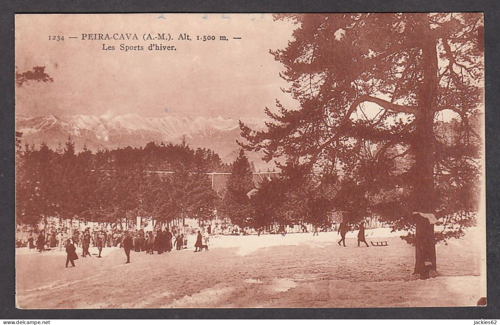 077995/ LUCÉRAM, Peïra-Cava, Sports D'hiver - Lucéram