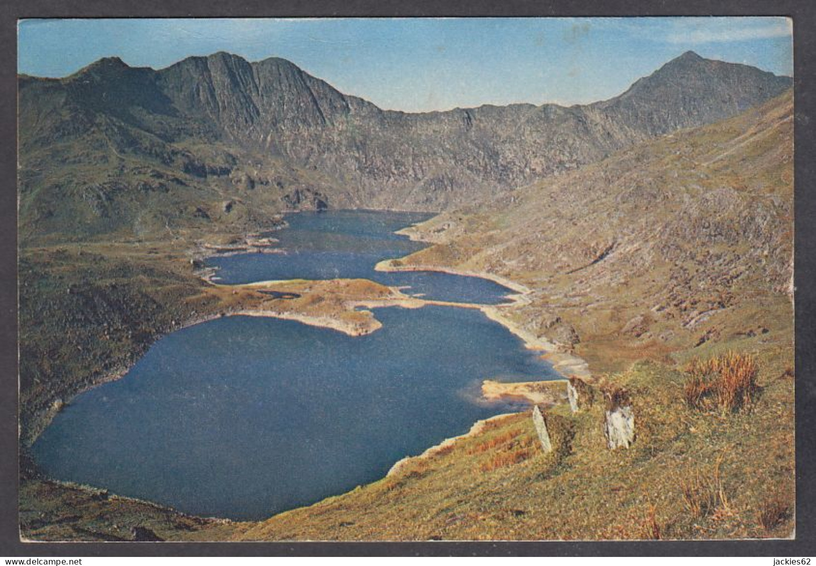 125243/ GWYNEDD, Snowdonia National Park, Llyn Llydaw With Y Lliwedd And Snowdon - Other & Unclassified