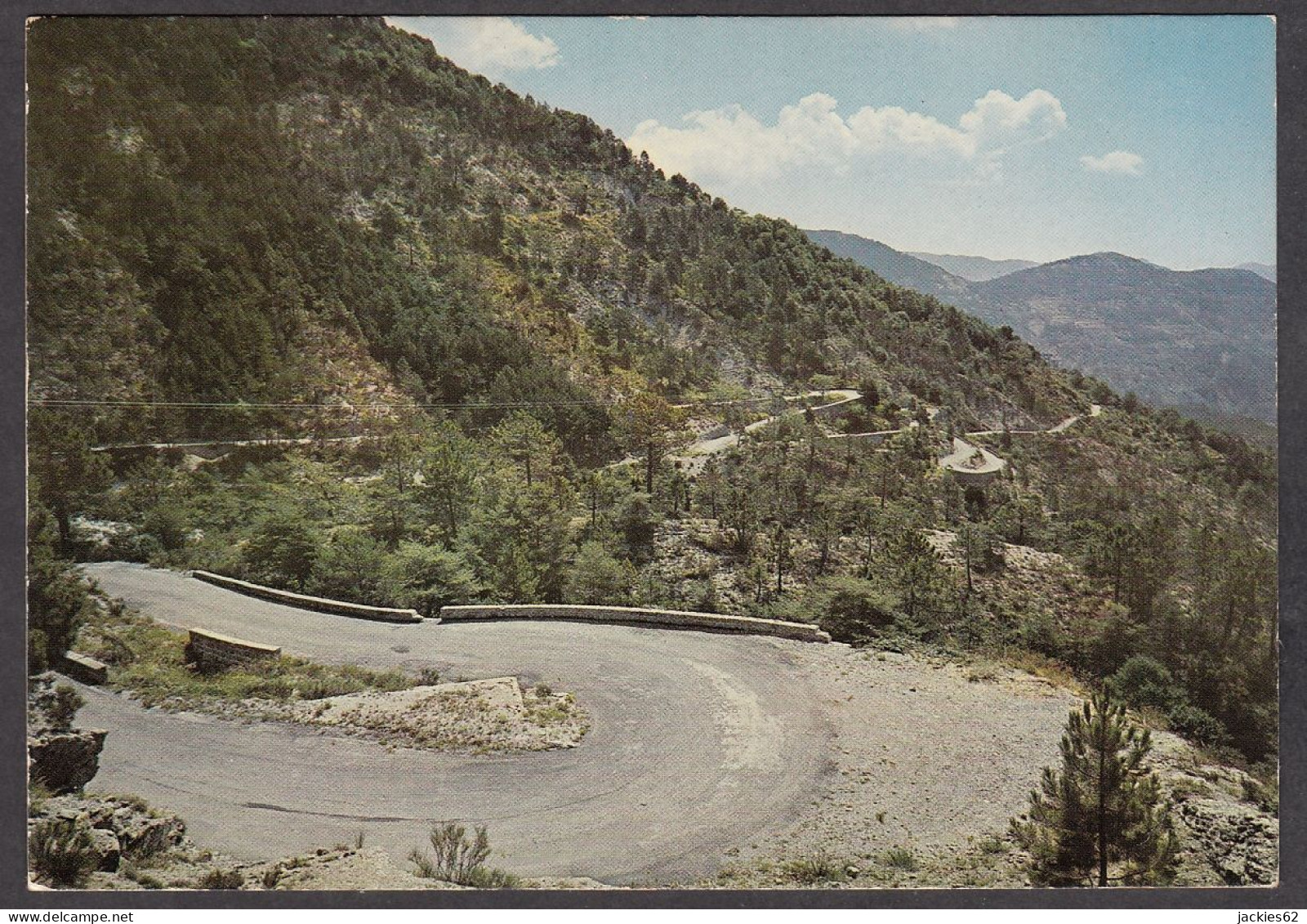 099443/ Col Saint-Roch Entre Lucéram Et Peïra-Cava - Lucéram