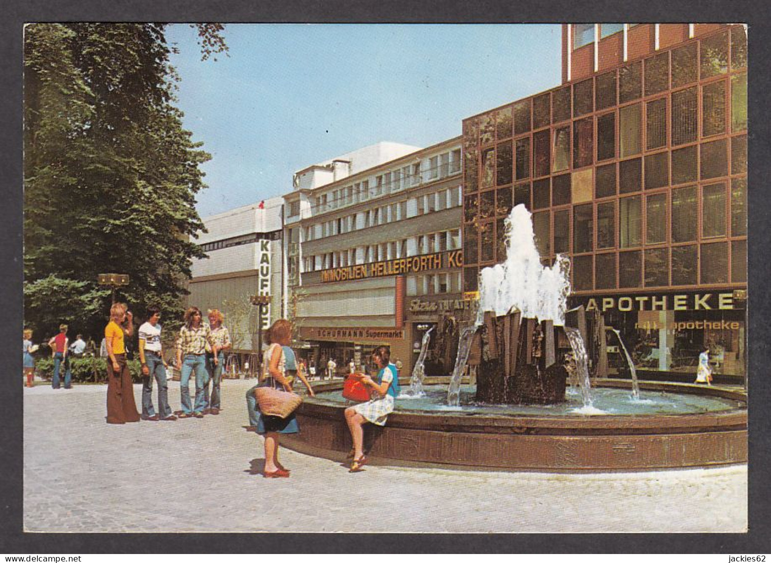 076835/ LÜDENSCHEID, Rathaus-Brunnen - Lüdenscheid