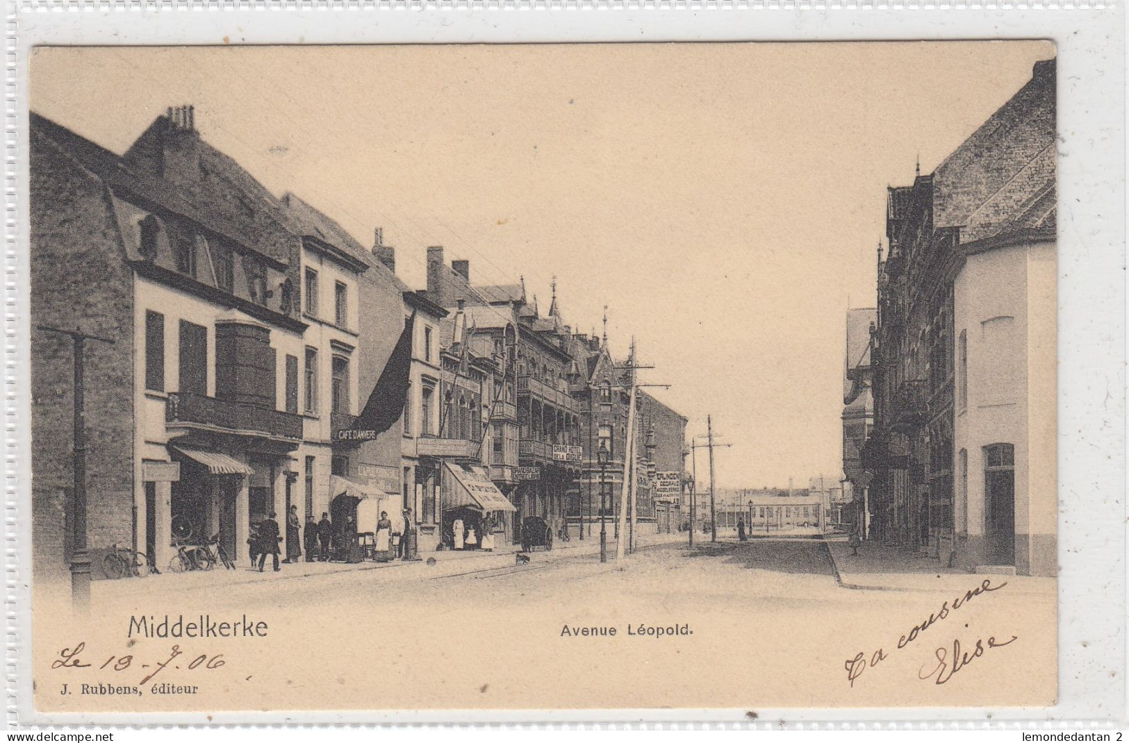 Middelkerke. Avenue Léopold. * - Middelkerke