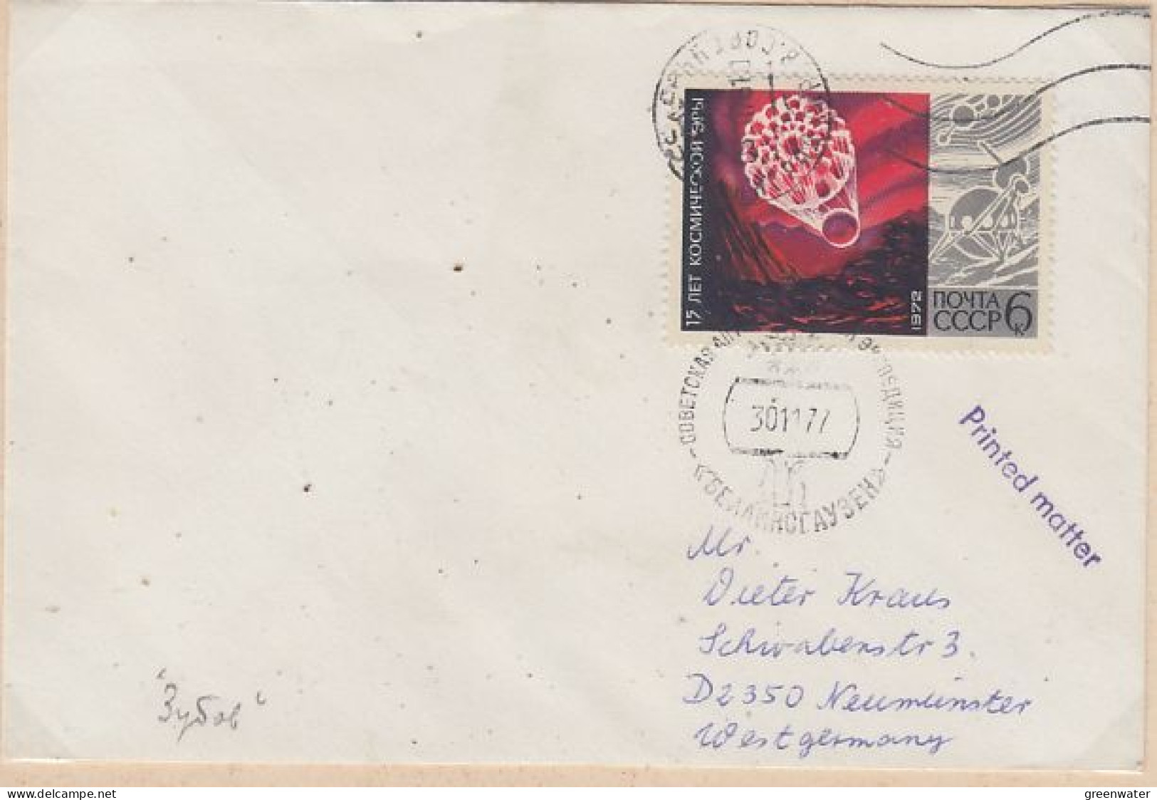 Russia Antarctica  Ca 30.11.1977 (LL219C) - Antarctic Expeditions