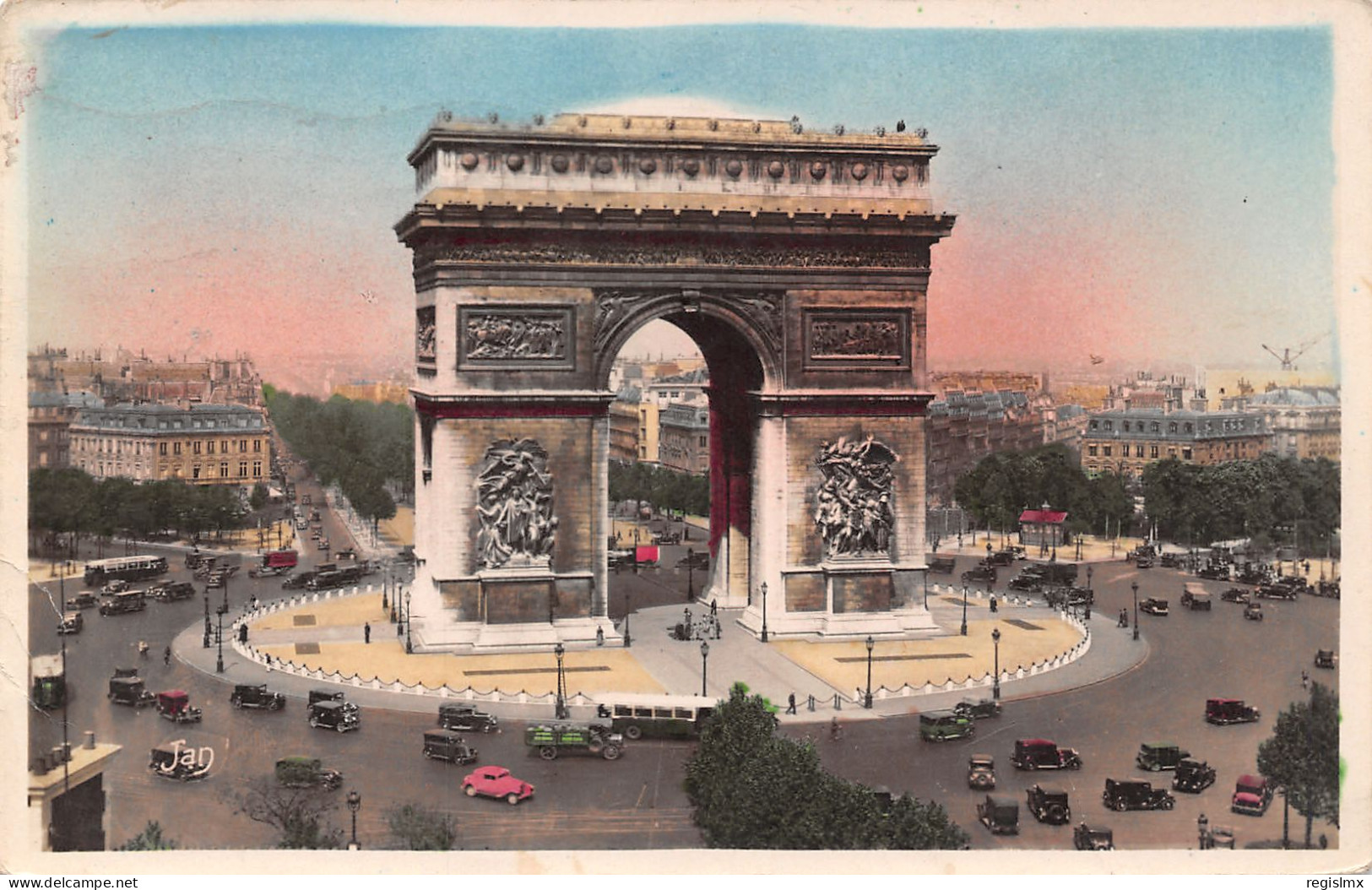 75-PARIS L ARC DE TRIOMPHE-N°T1151-H/0303 - Arc De Triomphe