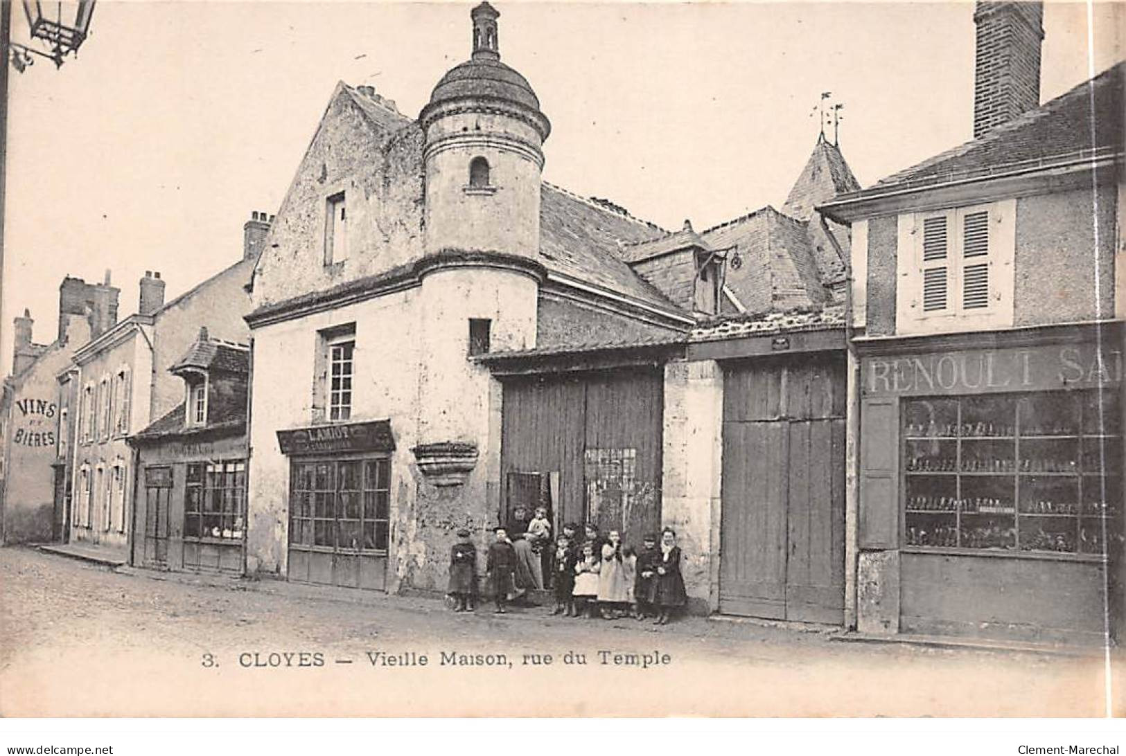 CLOYES - Vieille Maison - Rue Du Temple - Très Bon état - Cloyes-sur-le-Loir
