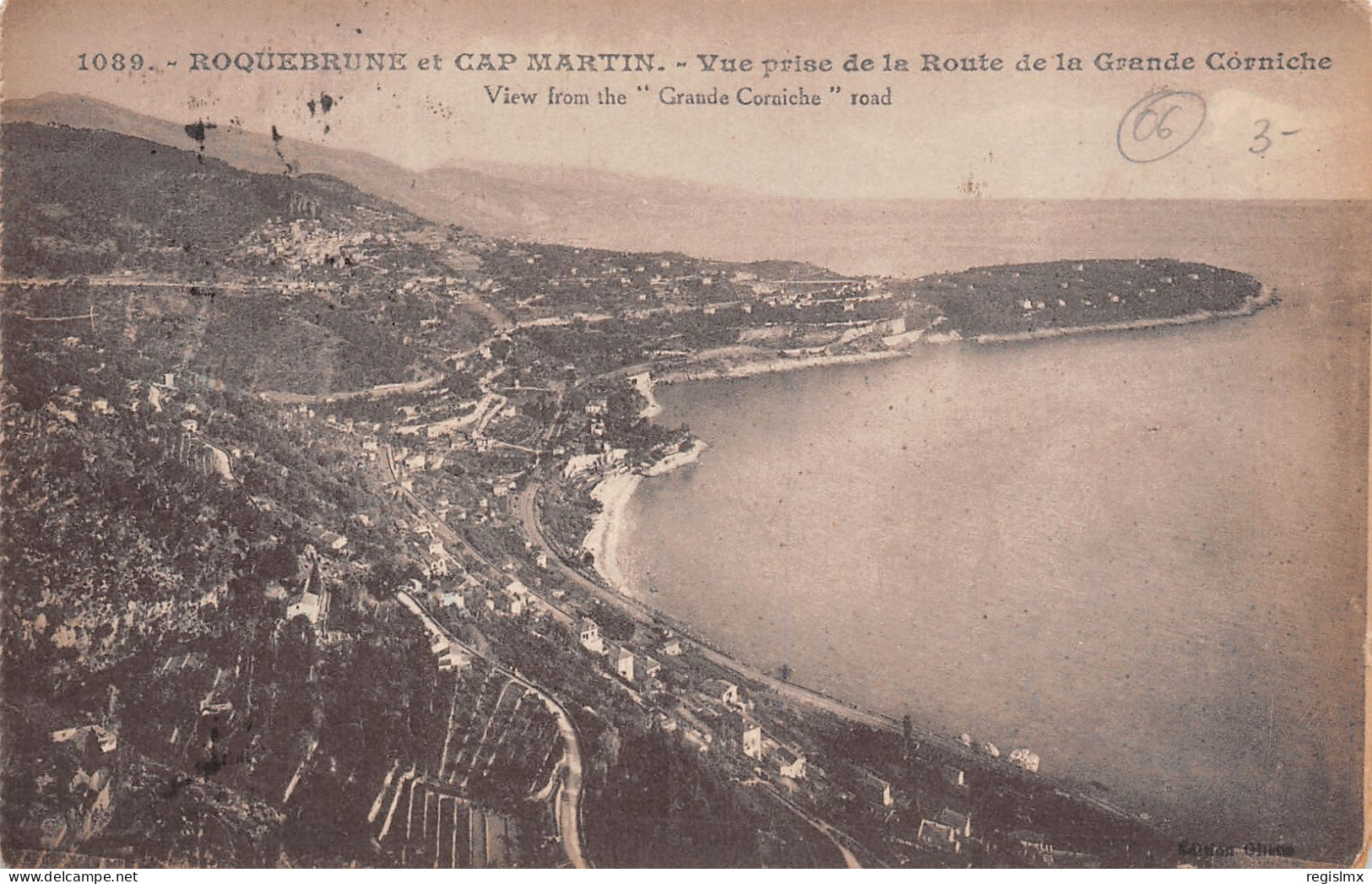 06-ROQUEBRUNE CAP MARTIN-N°T1152-D/0089 - Roquebrune-Cap-Martin