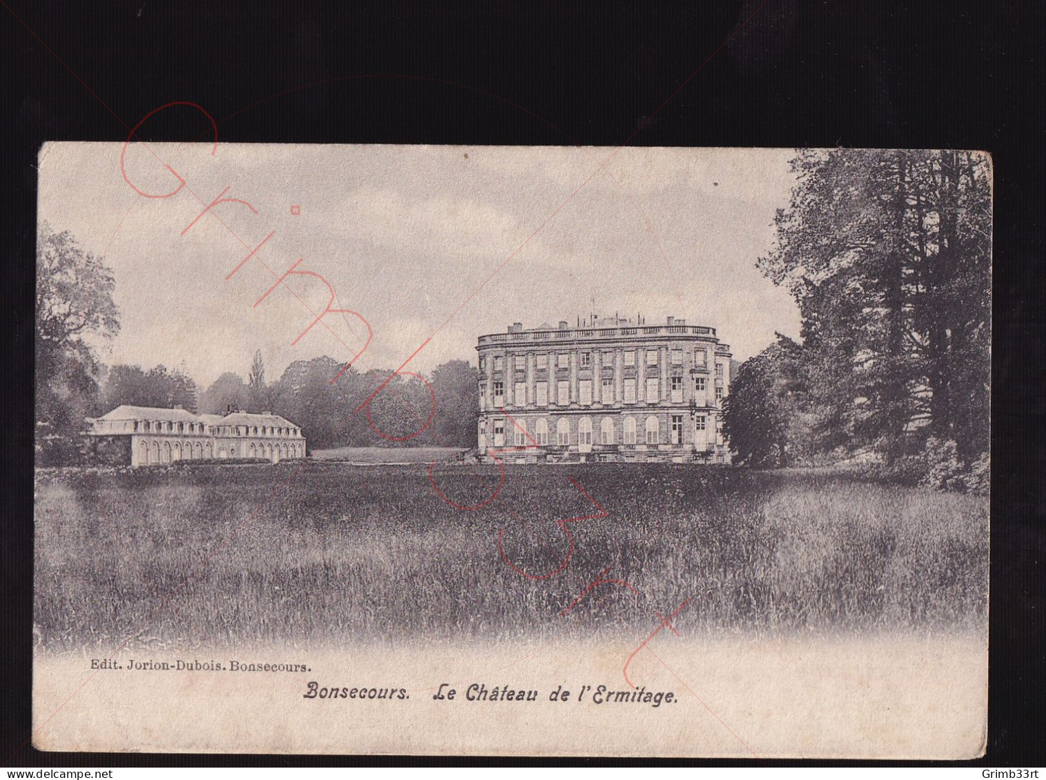 Bonsecours - Le Château De L'Ermitage - Postkaart - Péruwelz