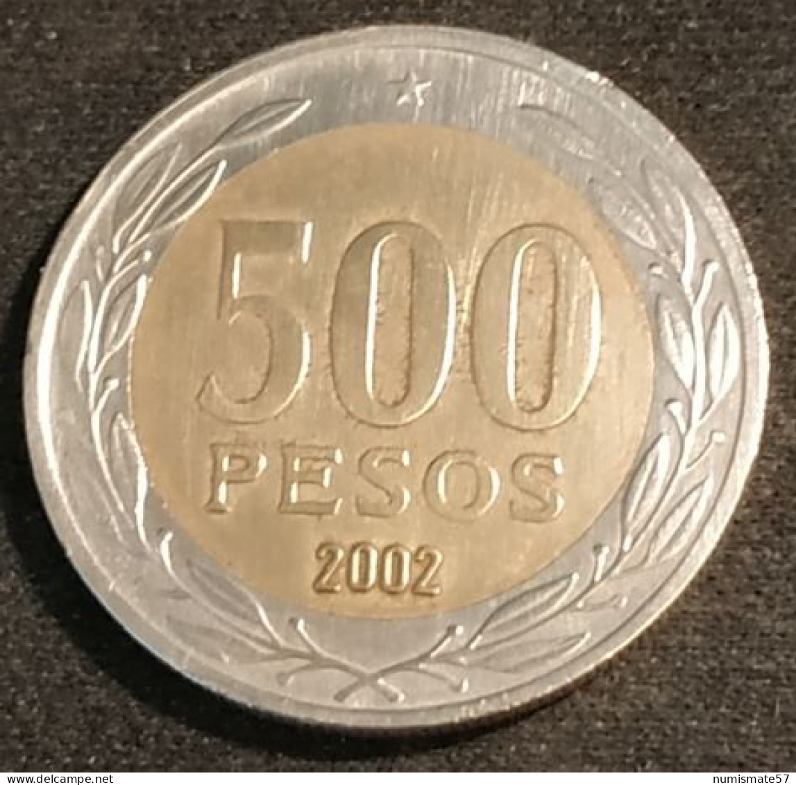 CHILI - CHILE - 500 PESOS 2002 - KM 235 - ( Cardinal Raúl Silva Henríquez ) - Chile