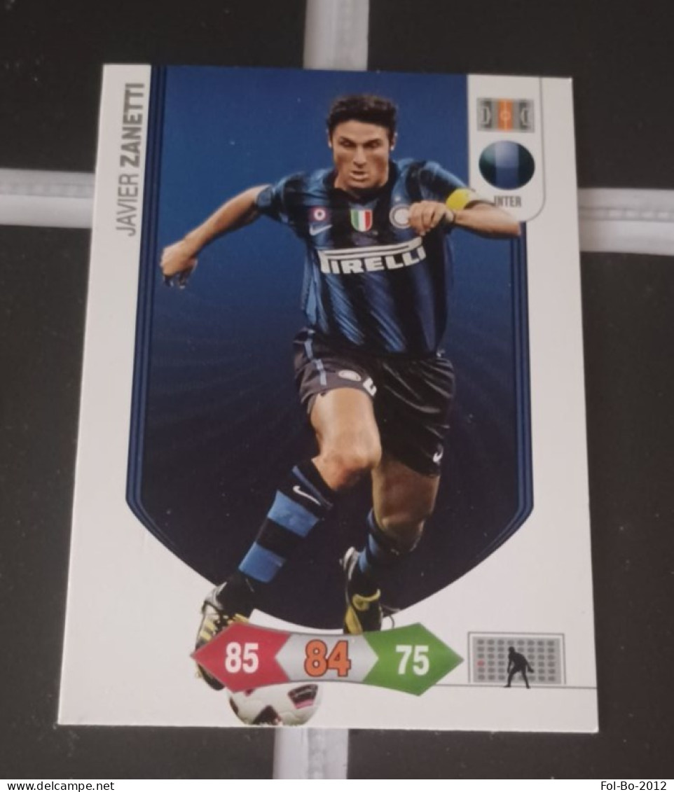 Zanetti Javier.card Adrenalyn 2010/11panini - Edition Italienne