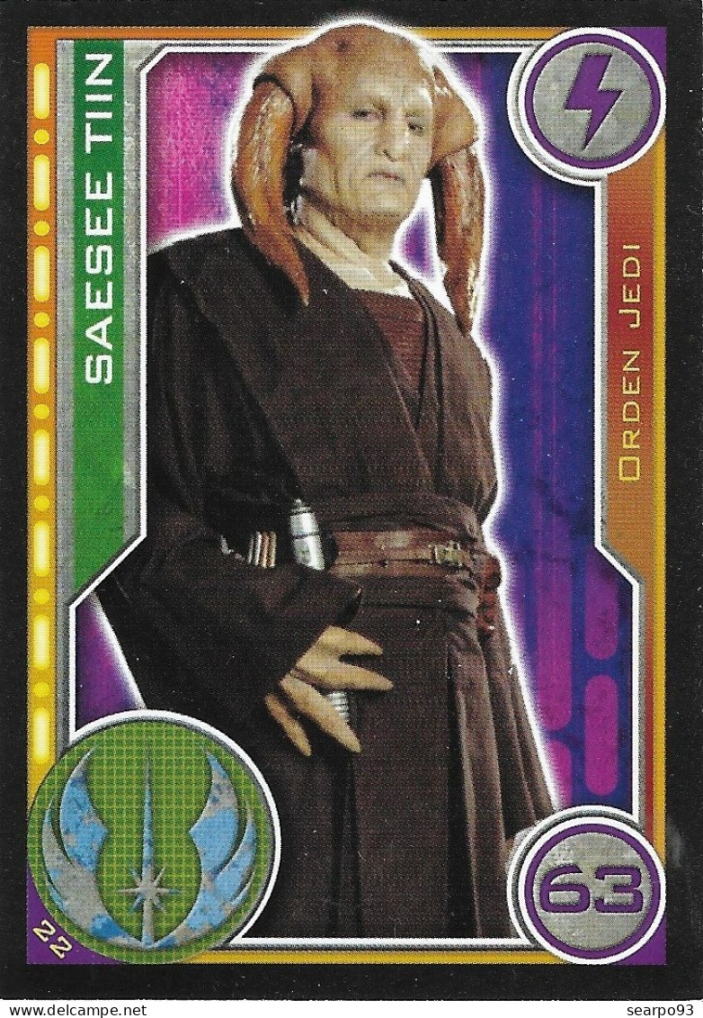 STAR WARS. CARD. ORDEN JETI. SAESEE TIIN - Otros & Sin Clasificación