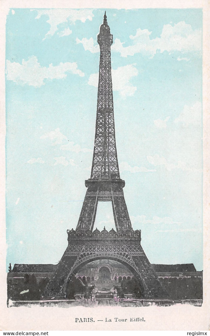 75-PARIS LA TOUR EIFFEL-N°T1154-G/0025 - Tour Eiffel