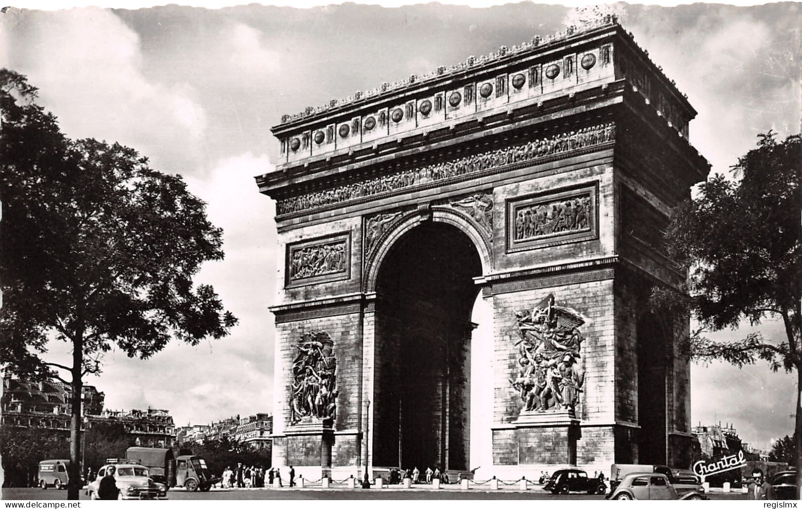 75-PARIS L ARC DE TRIOMPHE-N°T1154-F/0301 - Arc De Triomphe