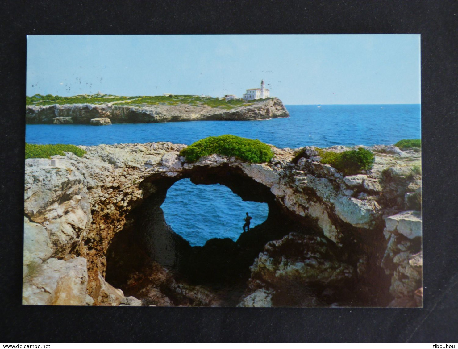 ESPAGNE SPAIN ESPANA AVEC YT 2038 MICHEL SERVET - MALLORCA PORTO COLOM FELANITX FARO PHARE LIGHT HOUSE - Storia Postale