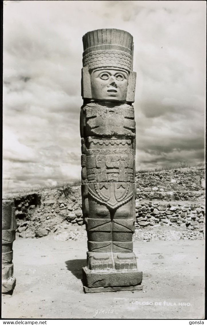 COLOSO DE TULA HGO 1930 "Mexique" - Sculptures