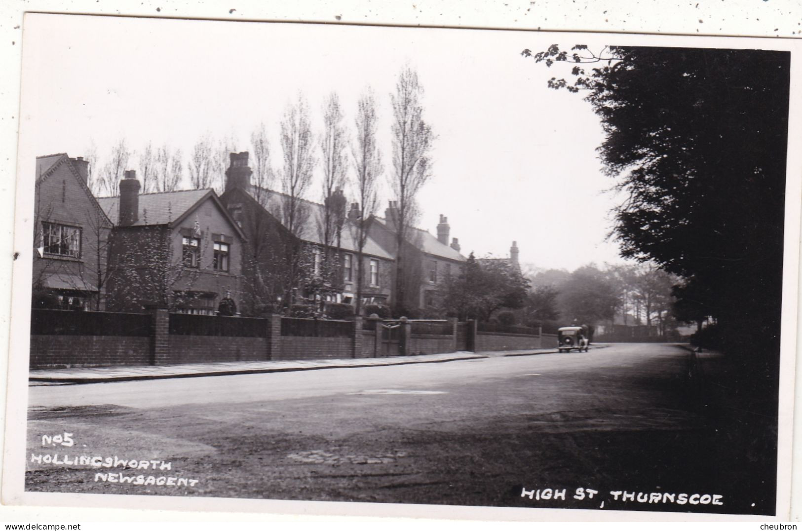 ANGLETERRE. THURNSCOE. HIGH ST, THURNSCOE; ANNEE 1953 - Otros & Sin Clasificación