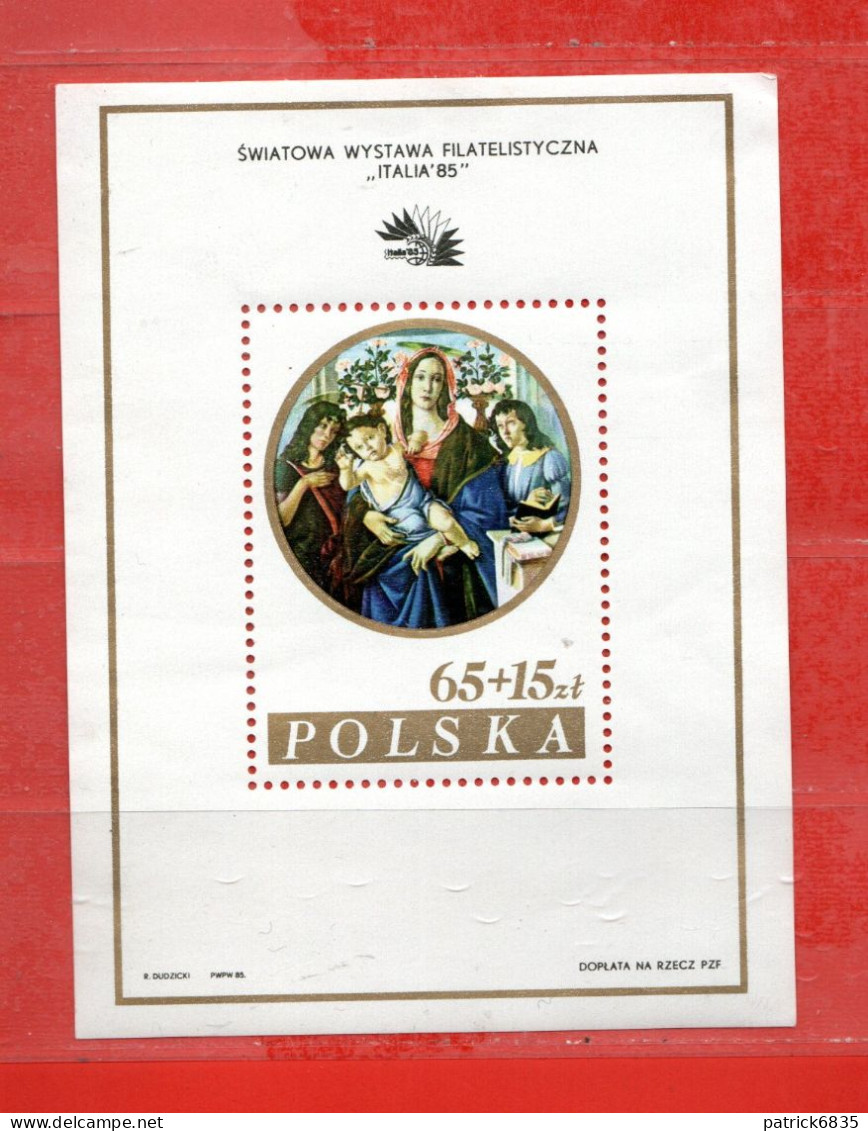 (Cl1) POLONIA ** -1985 - Exposition Philatélique. Yvert. BF. 104. MNH** - Blocks & Kleinbögen