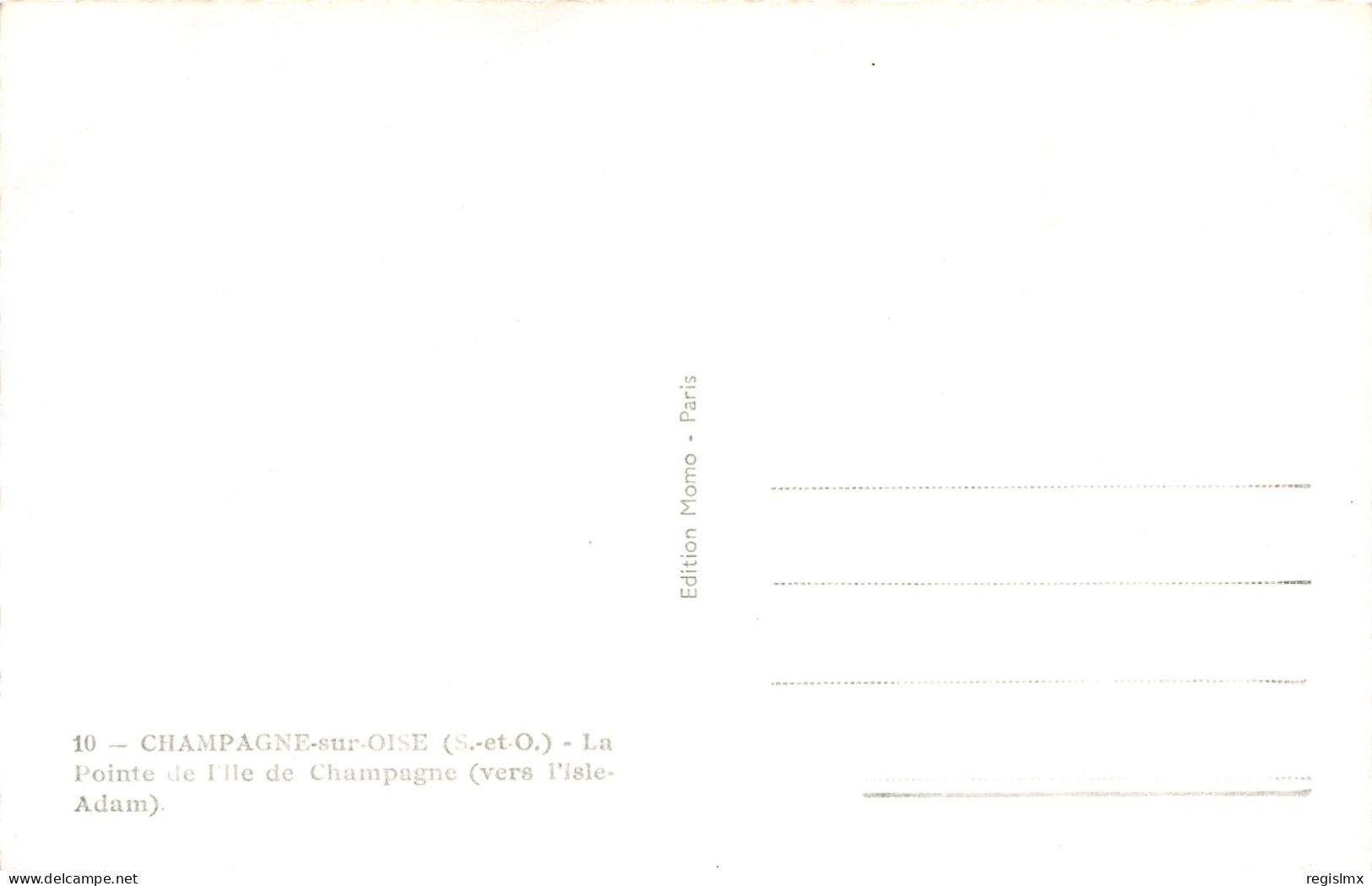 95-CHAMPAGNE SUR OISE-N°T1157-A/0295 - Champagne Sur Oise