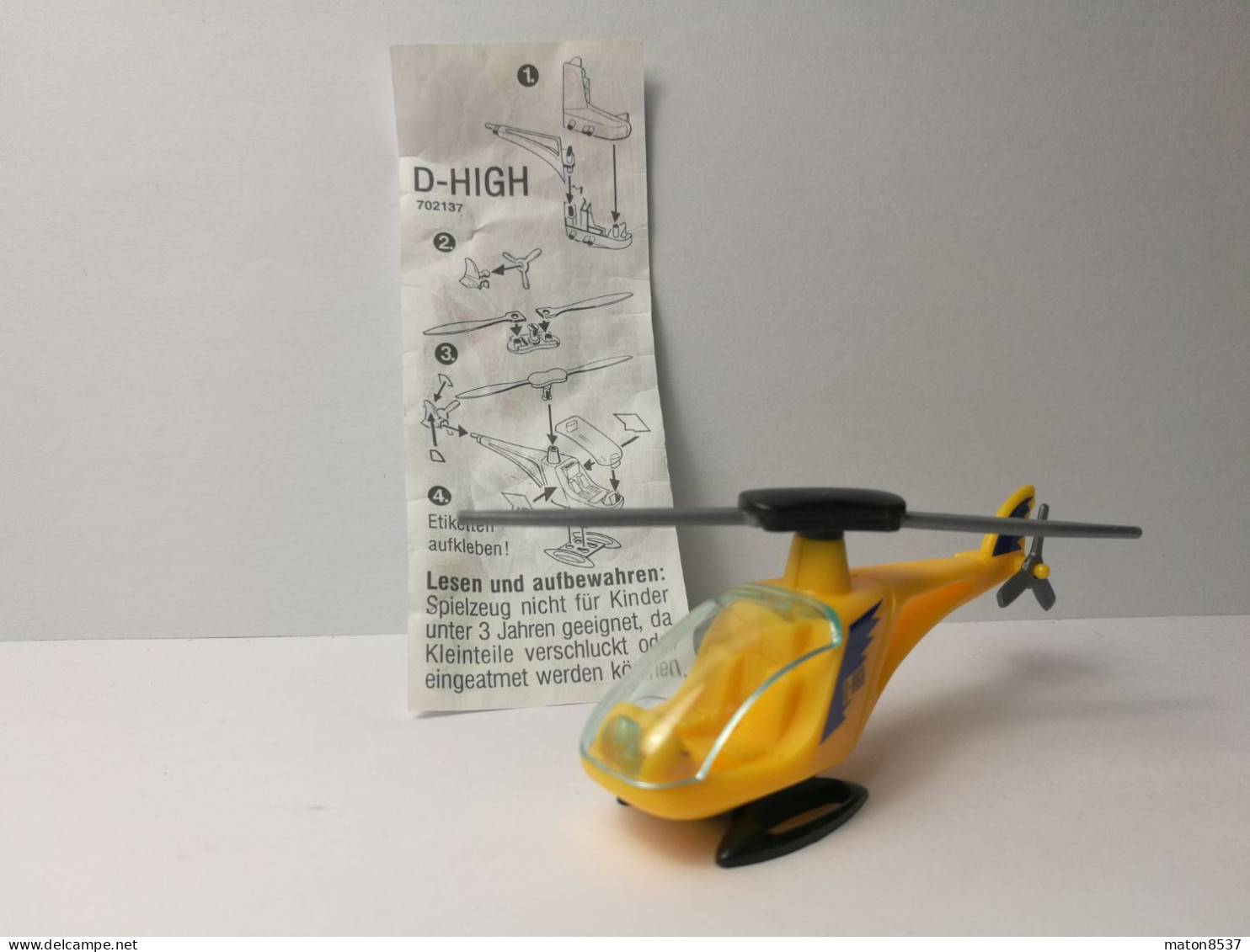 Kinder : 702137   Moderne Hubschrauber 1996 - D-HIGH   + BPZ - Mountables