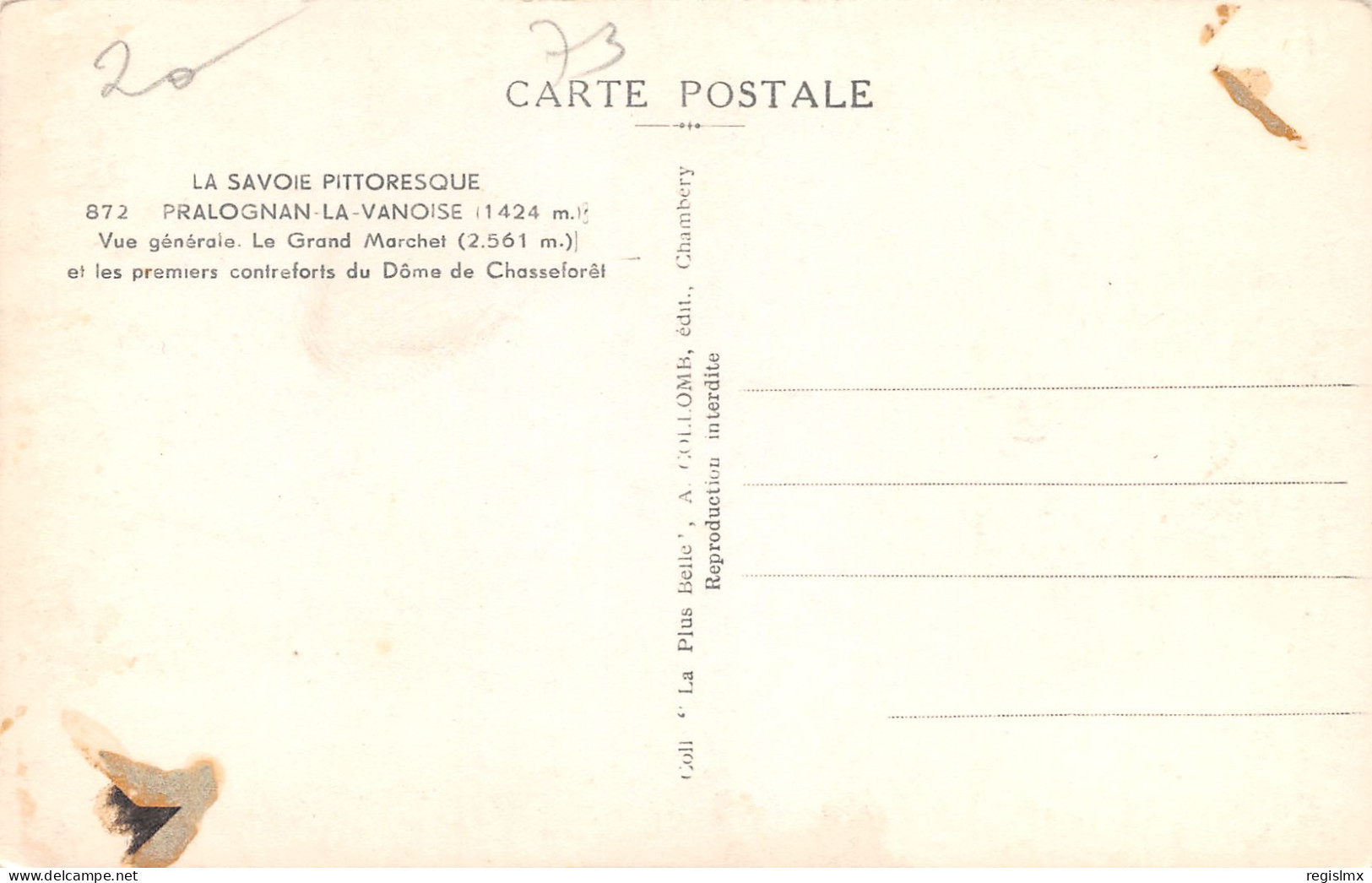73-PRALOGNAN LA VANOISE-N°T1157-E/0039 - Pralognan-la-Vanoise