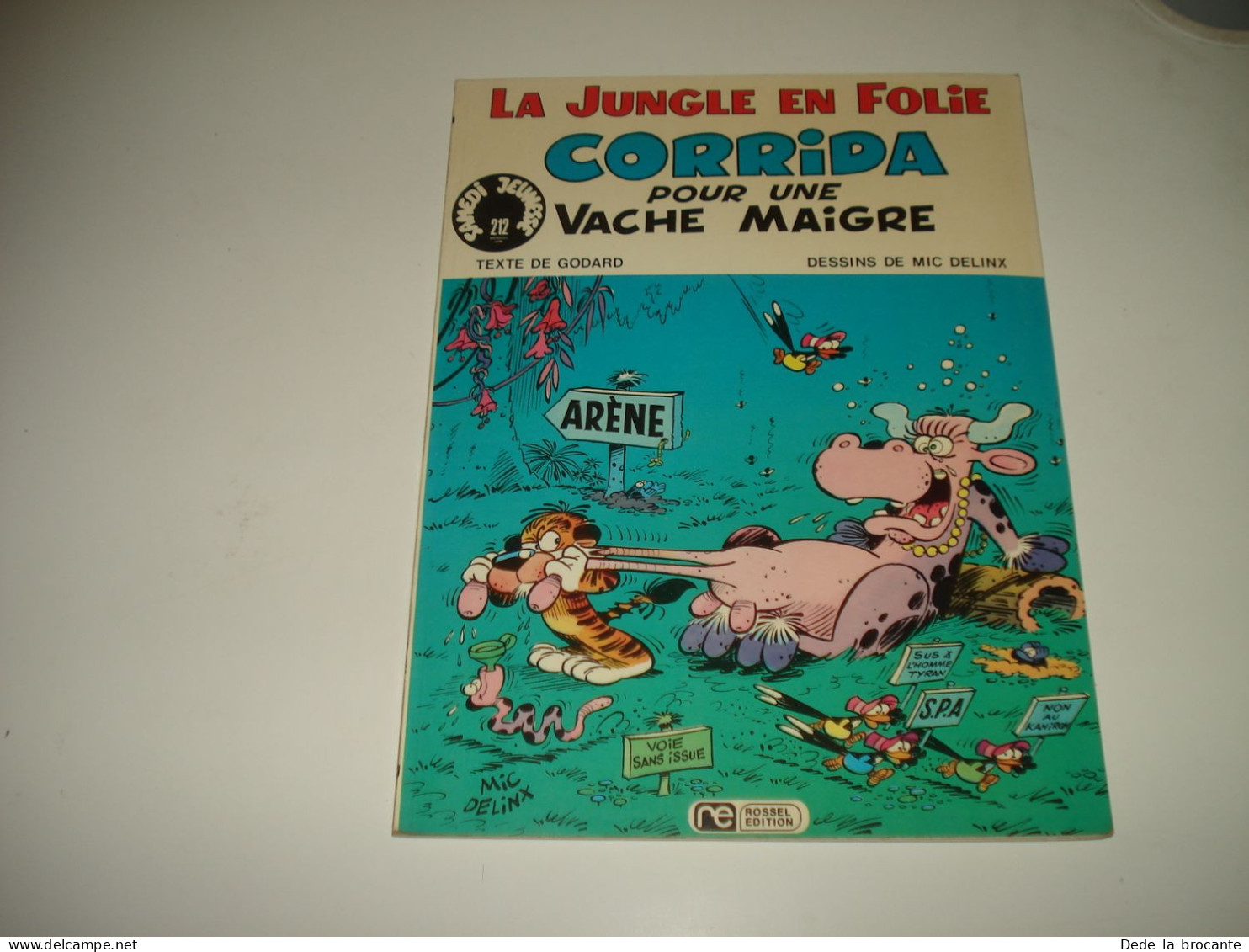 C54 / La Jungle En Folie T4 " Corrida Pour Une Vache Maigre " - EO De 1975 - Sonstige & Ohne Zuordnung