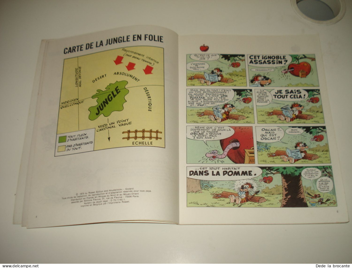 C54 / La Jungle En Folie T4 " Corrida Pour Une Vache Maigre " - EO De 1975 - Autres & Non Classés