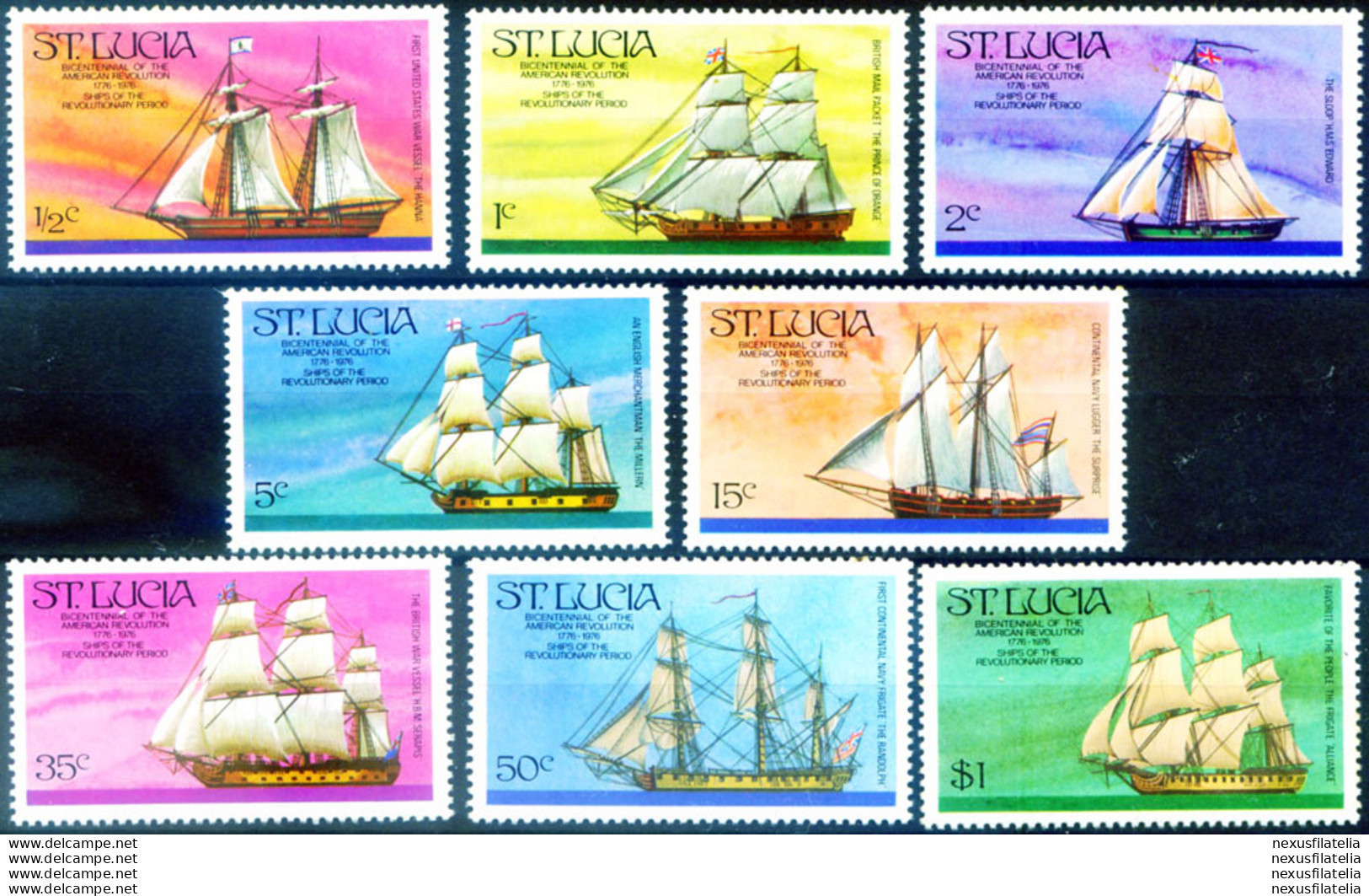 200° USA 1976. - St.Lucia (1979-...)