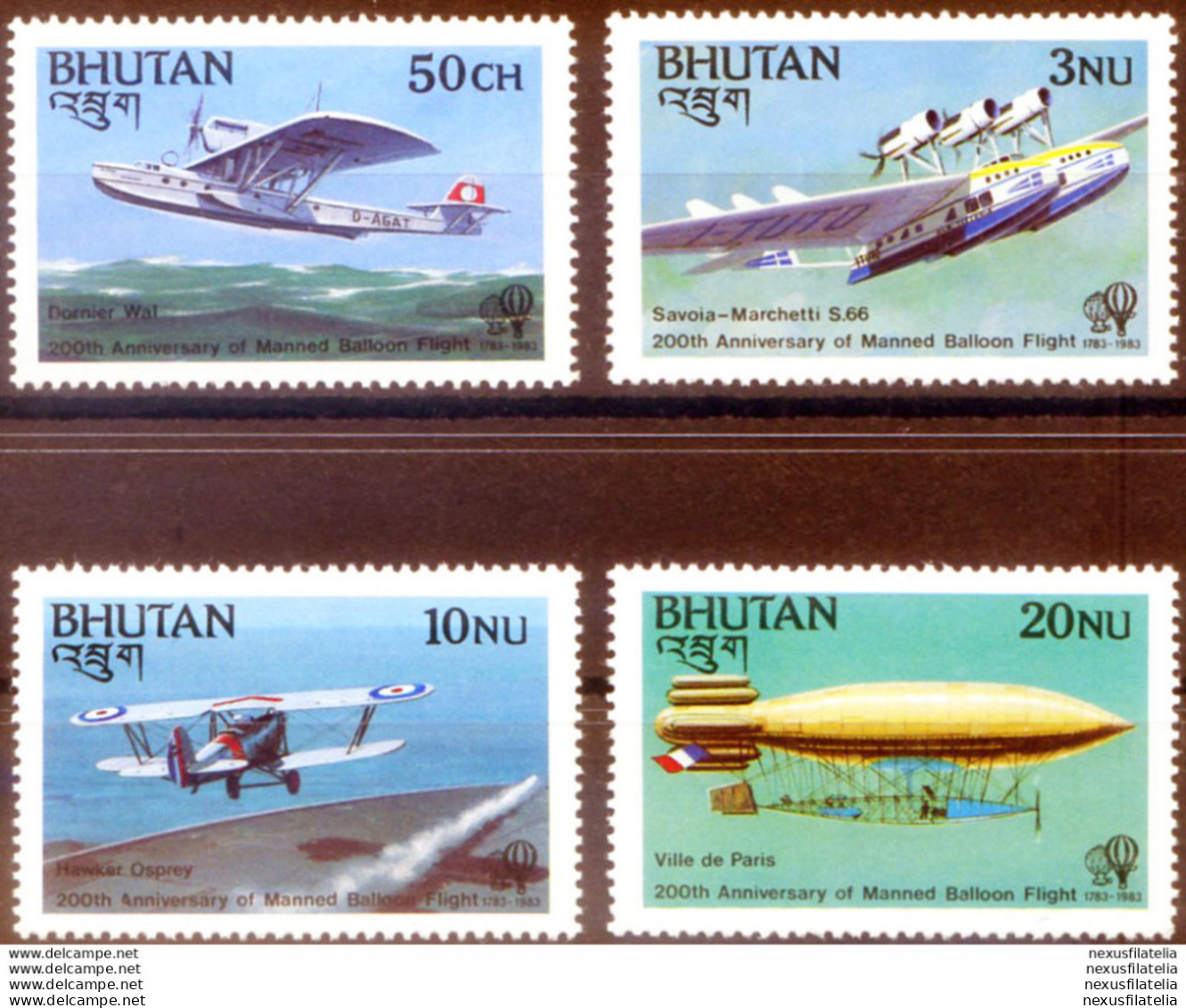 Aviazione 1983. - Bhutan