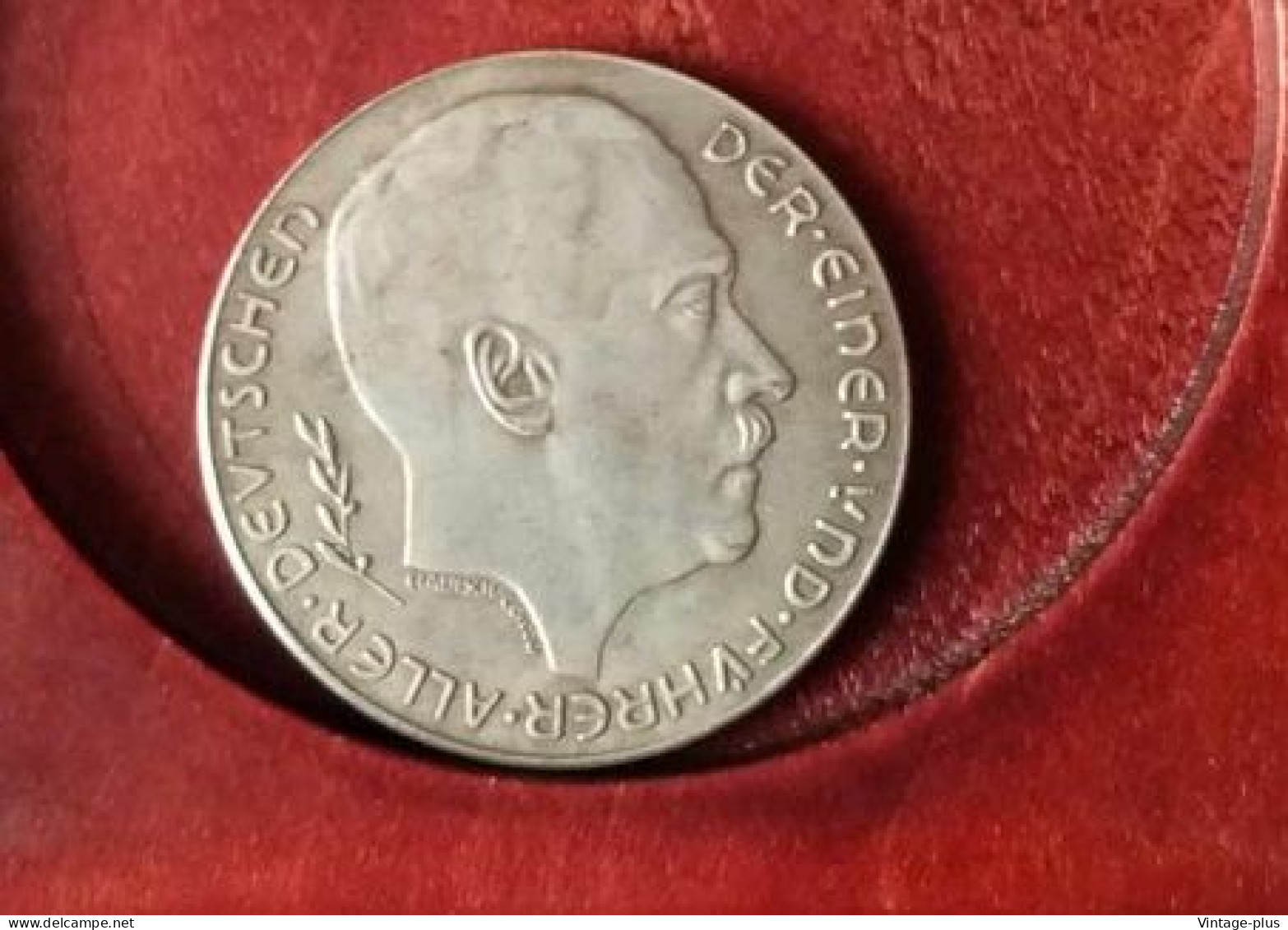 GERMANIA 3° REICH MONETA COMMEMORATIVA REICHFUHRER ADOLF HITLRT 1939 - ALLEMAGNE - DEUTSCHLAND - COD: GG8 - Altri & Non Classificati