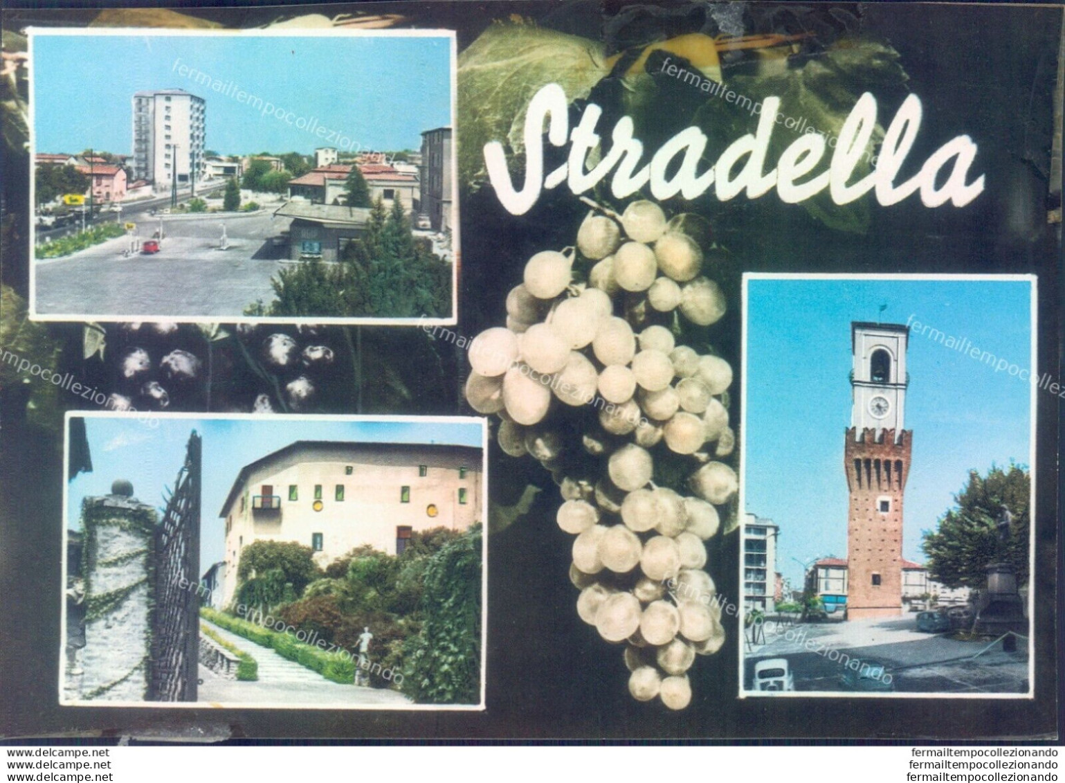 M82 Cartolina Stradella  3 Vedutine  Provincia Di Pavia - Pavia
