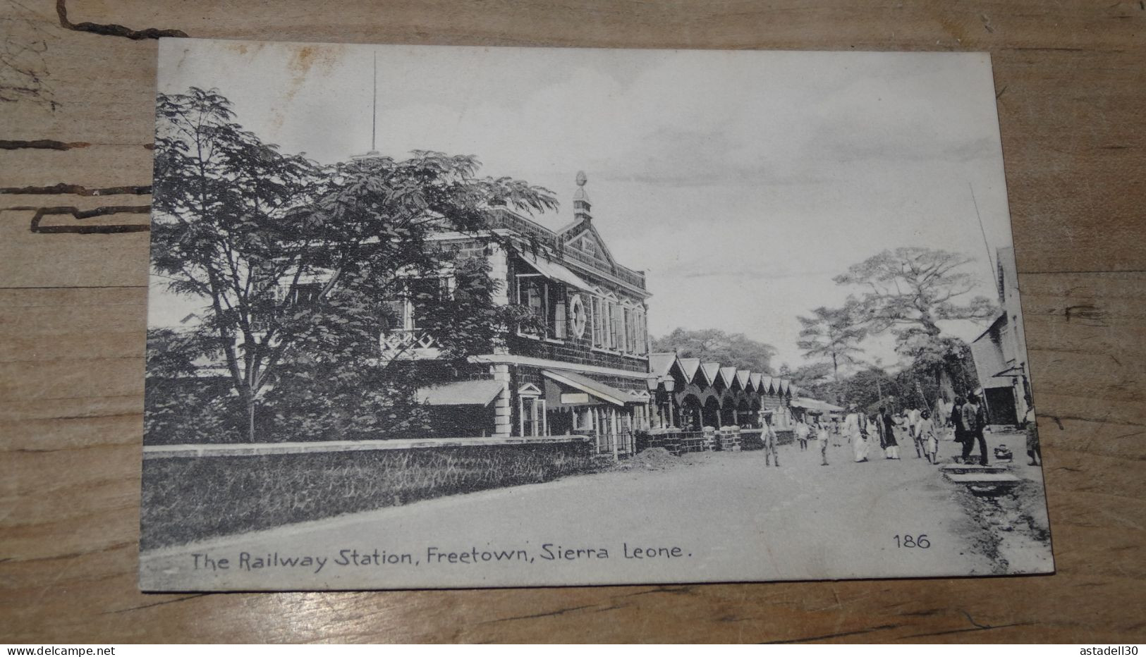 The Railway Station, FREETOWN, SIERRA LEONE ................ BE-18393 - Sierra Leona