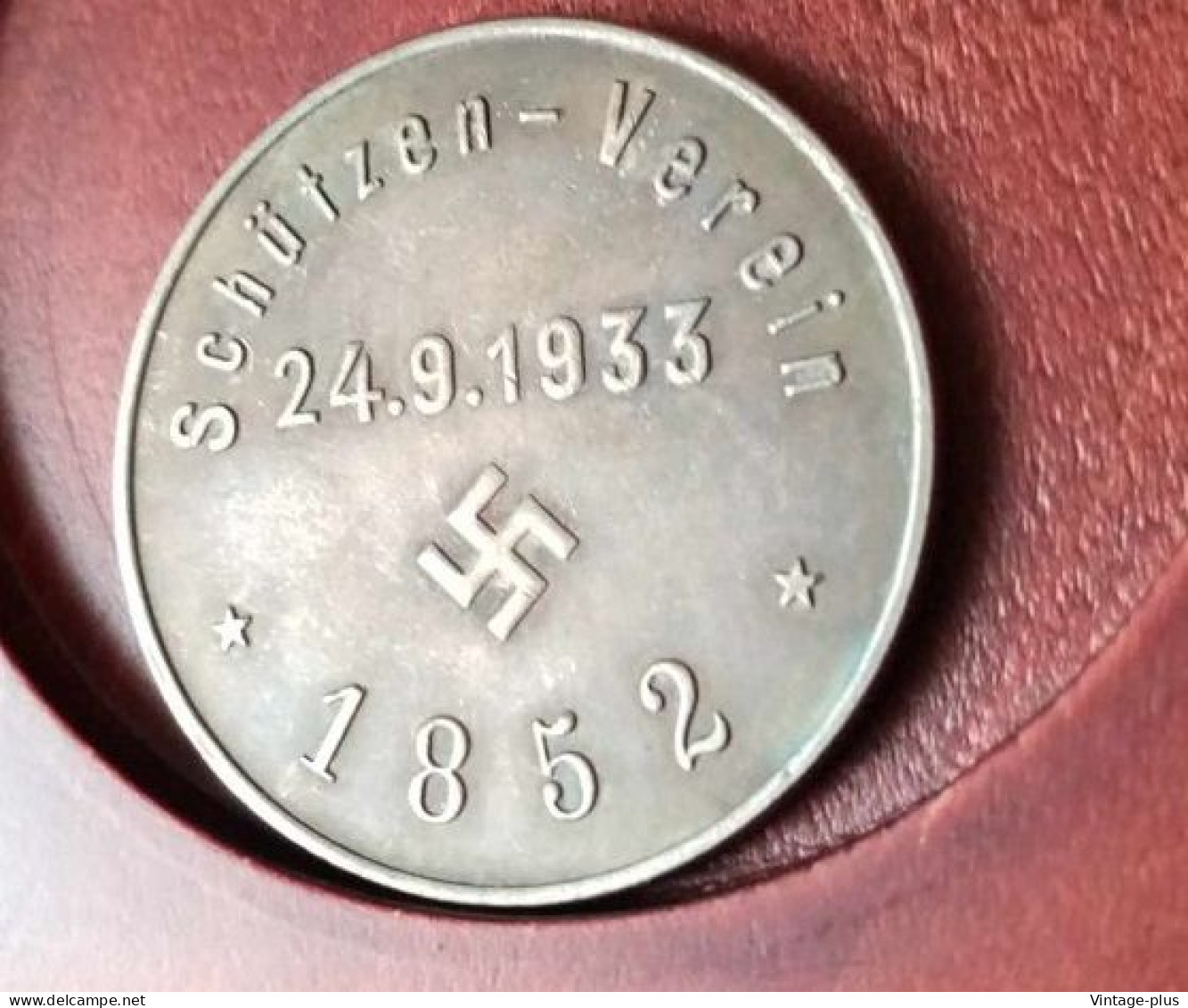 GERMANIA 3° REICH MONETA COMMEMORATIVA  SCHUTZEN VEREIN 24.9.1933 - HITLER - ALLEMAGNE - DEUTSCHLAND - COD: MM56 - Altri & Non Classificati