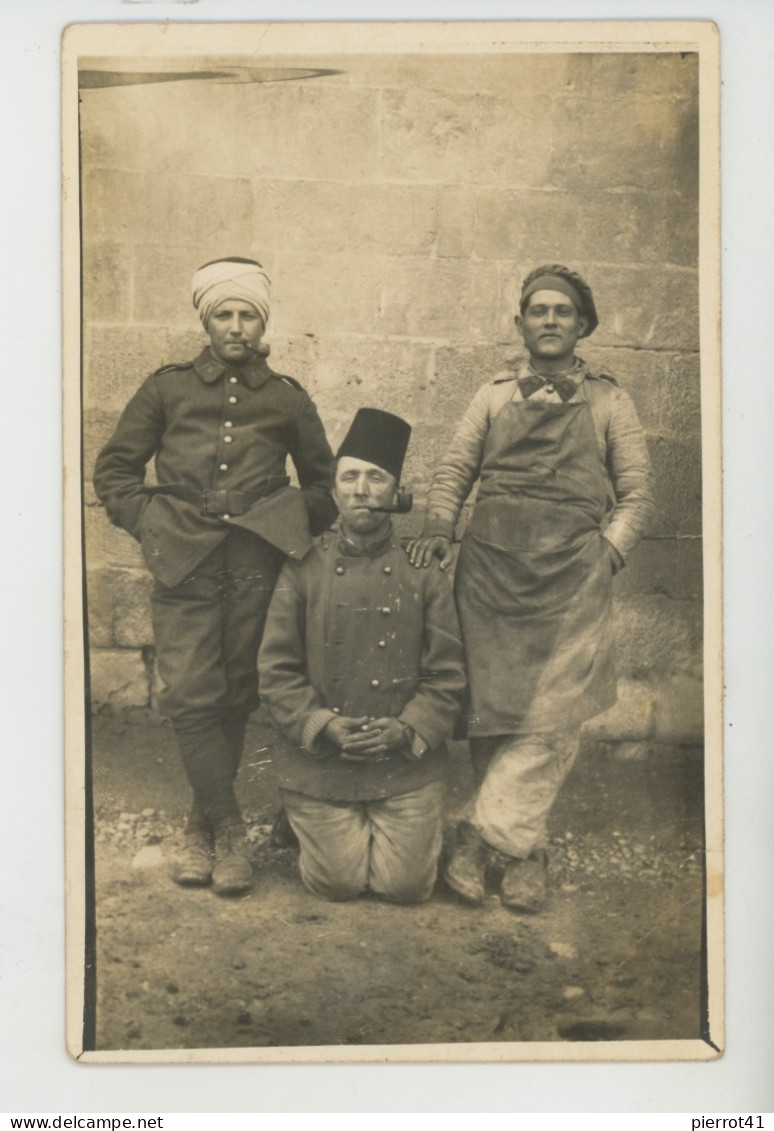 ASIE - SYRIE - ALEP - Carte Photo Portrait Militaires Dans Les Années 1930-31-32 - Syrien