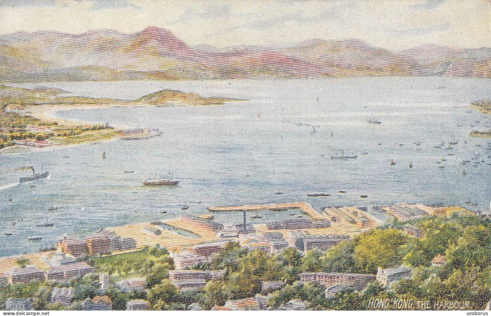 HONG KONG - The Harbour - Tuck's Post Card - China (Hong Kong)