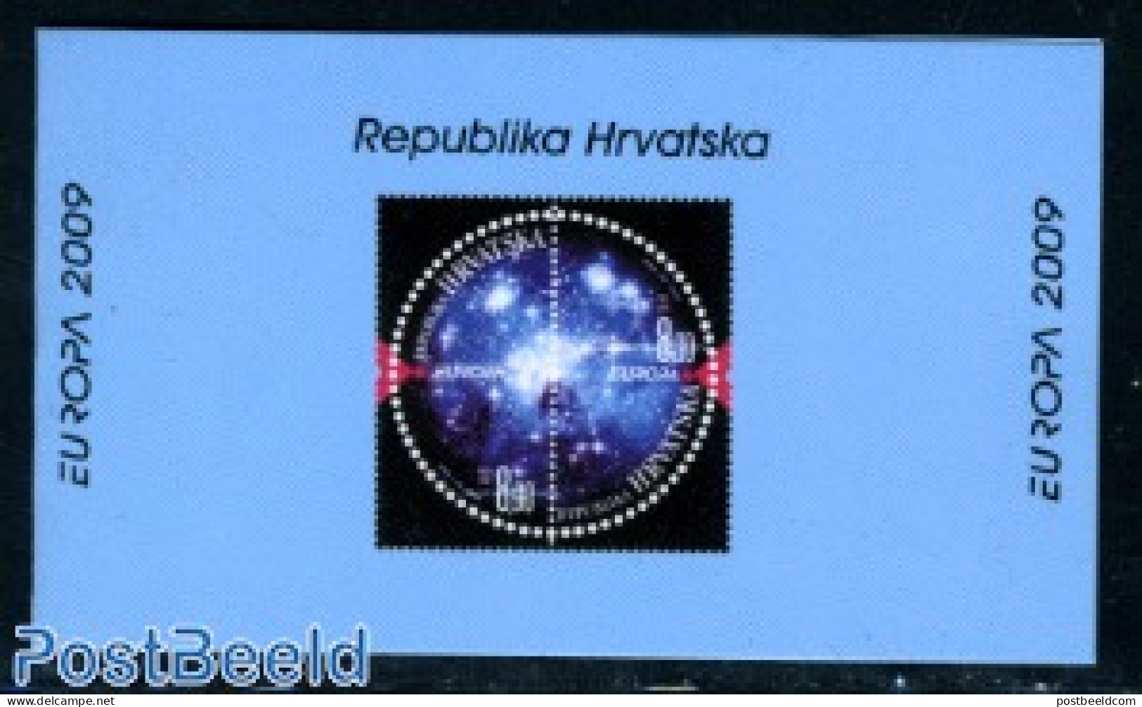 Croatia 2009 Europa, Astronomy Booklet, Mint NH, History - Science - Europa (cept) - Astronomy - Stamp Booklets - Astrologia