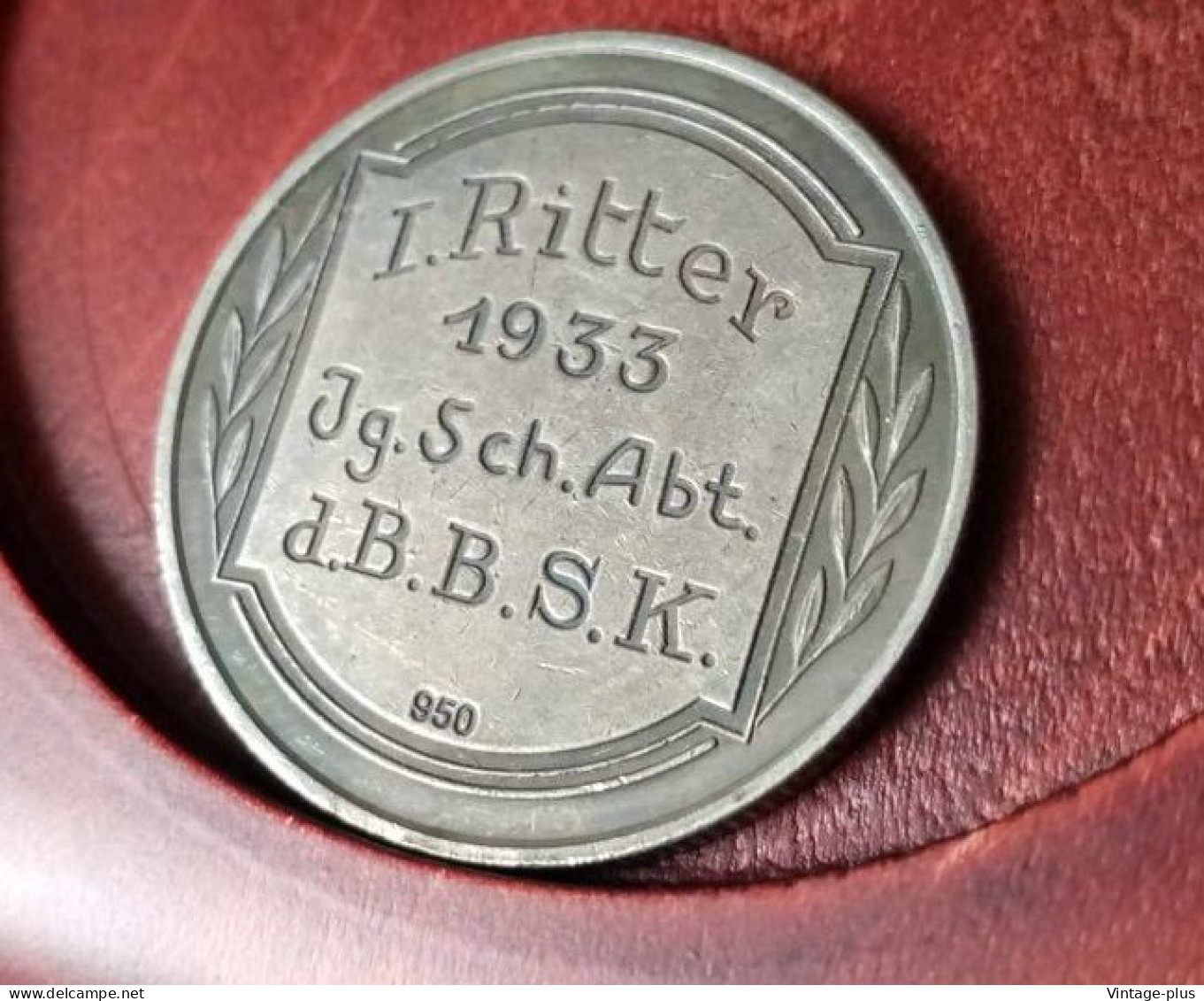 GERMANIA 3° REICH MONETA COMMEMORATIVA  I. RITTER 1933 ADOLF HITLER - ALLEMAGNE - DEUTSCHLAND - COD: AB21 - Autres & Non Classés