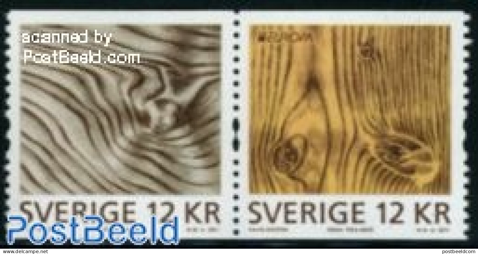Sweden 2011 Europa, Forests 2v [:] (sequence May Vary), Mint NH, History - Nature - Europa (cept) - Trees & Forests - Nuevos
