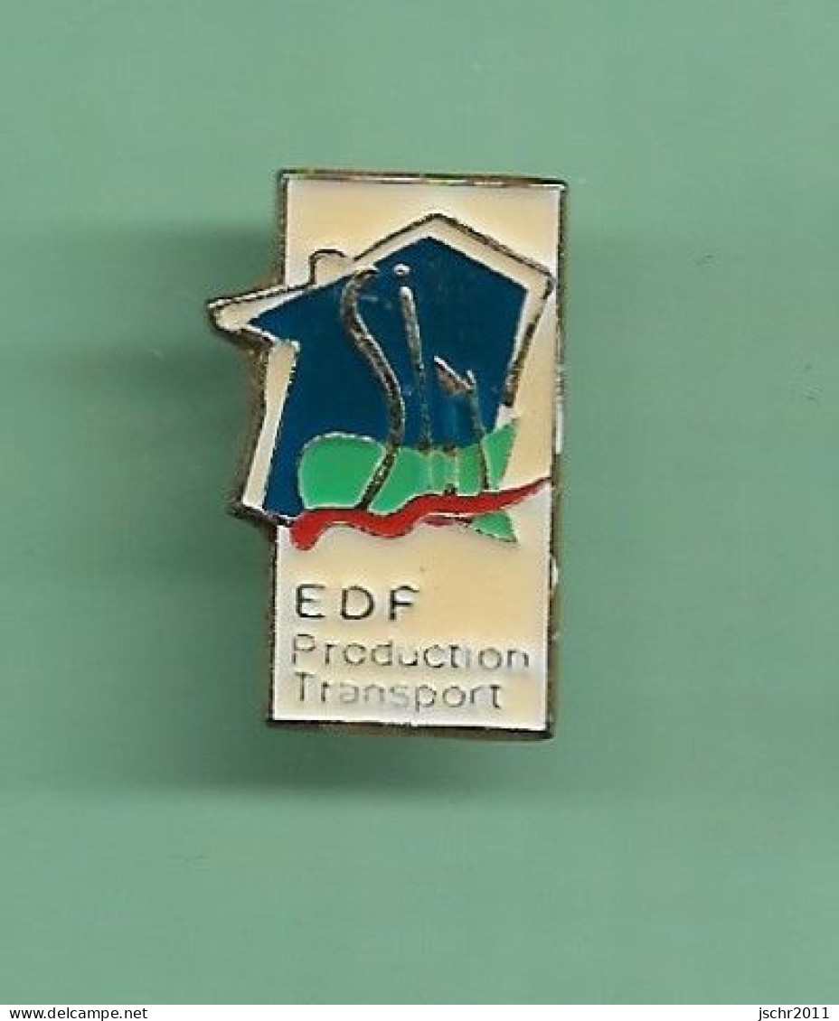 1 Pin's *** EDF - PRODUCTION TRANSPORT *** WW05 (21-1) - EDF GDF