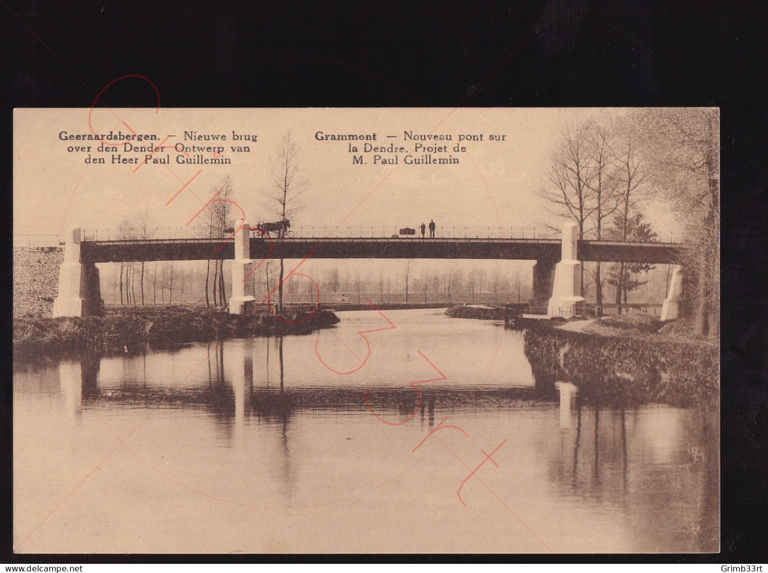 Geeraardsbergen - Nieuwe Brug Over Den Dender / Grammont - Nouveau Pont Sur La Dendre - Postkaart - Geraardsbergen