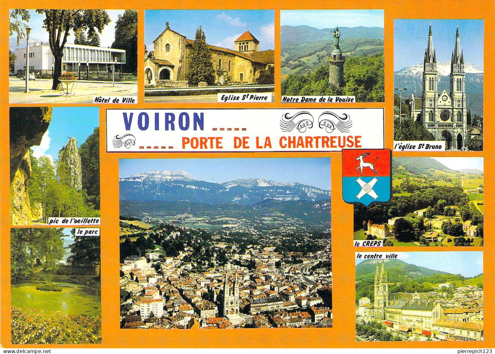 38 - Voiron - Multivues - Voiron