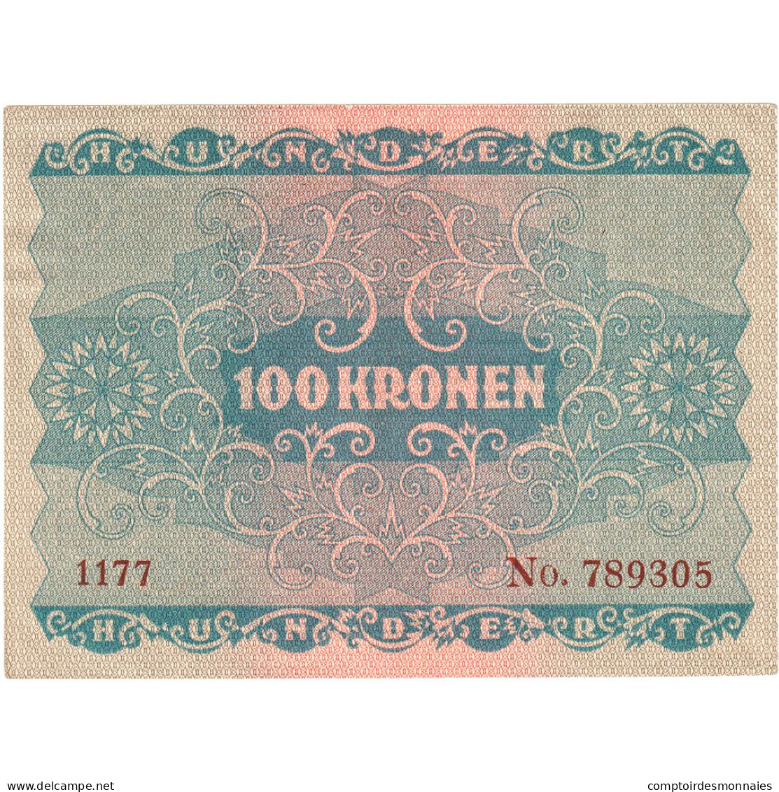 Autriche, 100 Kronen, 1922, 1922-01-02, KM:77, TTB - Autriche