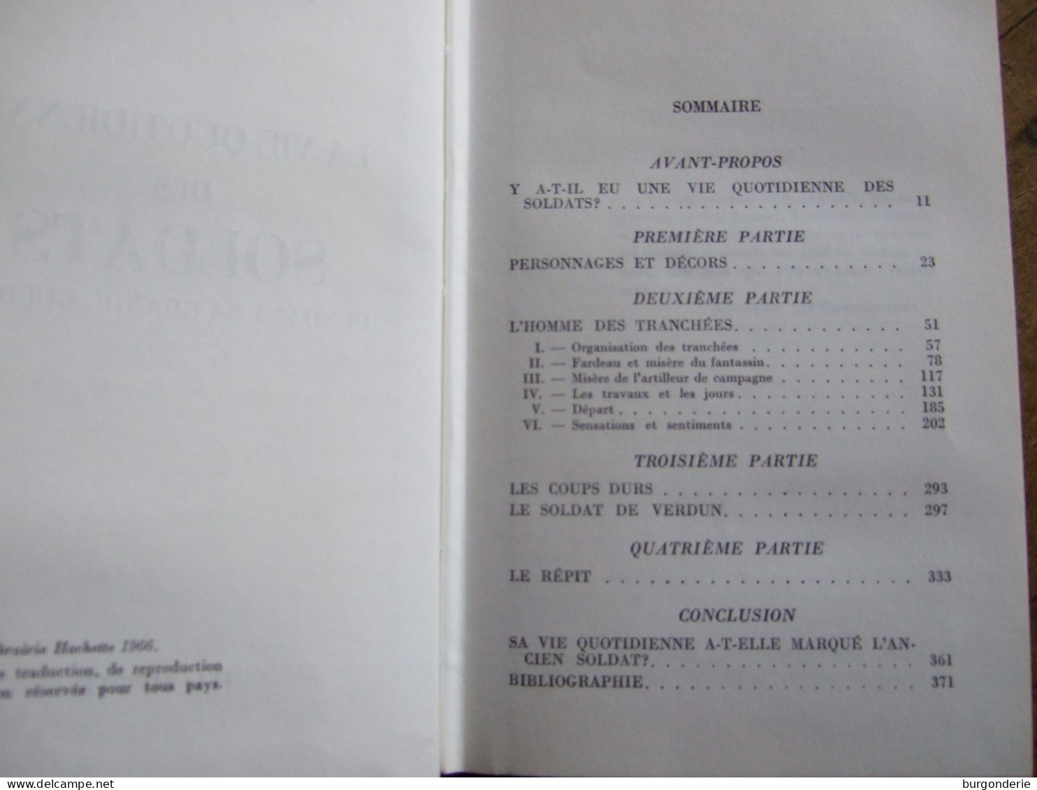 LA VIE QUOTIDIENNE DES SOLDATS PENDANT LA GRANDE GUERRE / JACQUES MEYER / HACHETTE / 1967 - Guerra 1914-18