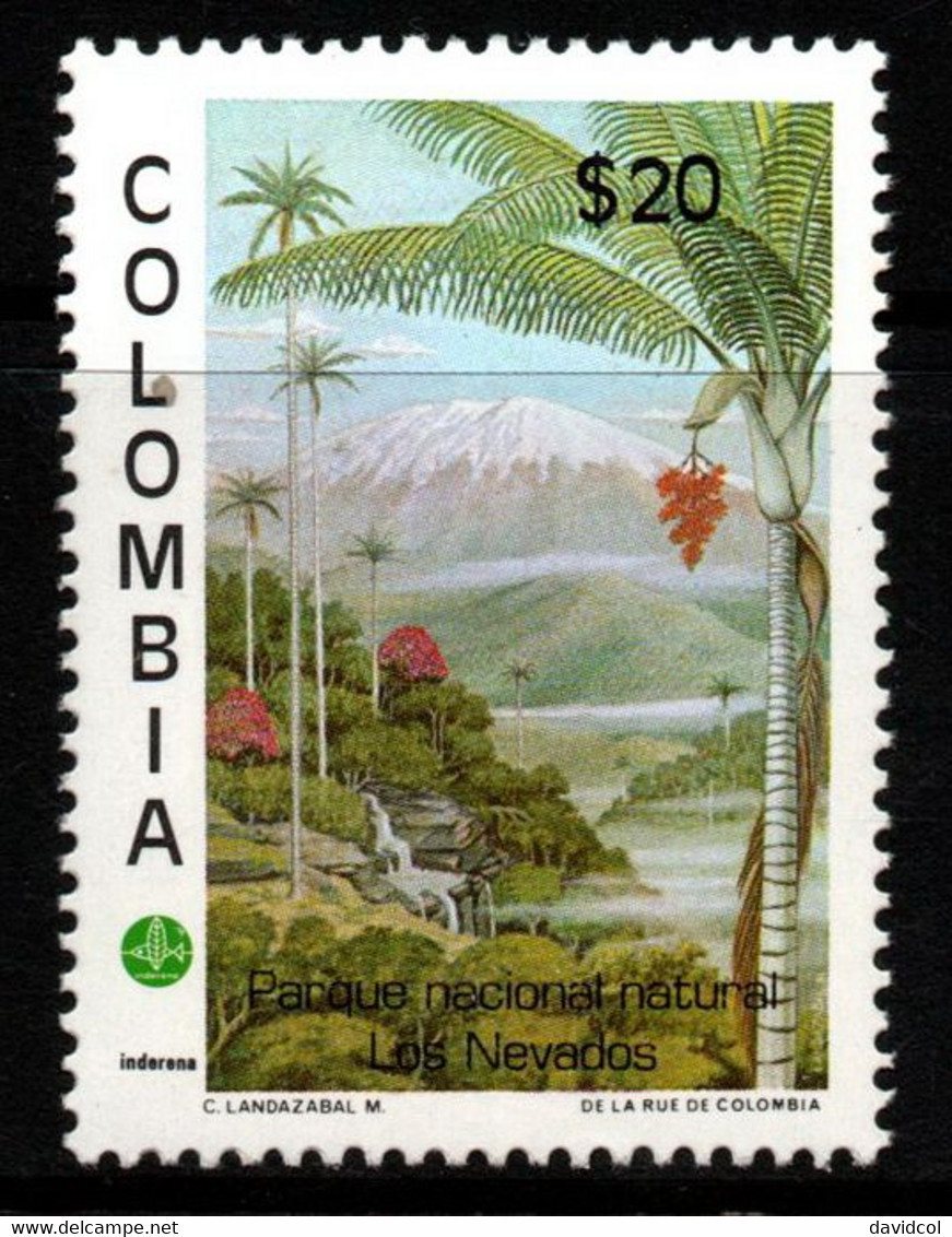 16- KOLUMBIEN - 1981- MI#:1529- MNH- SNOWY PARK - Colombie