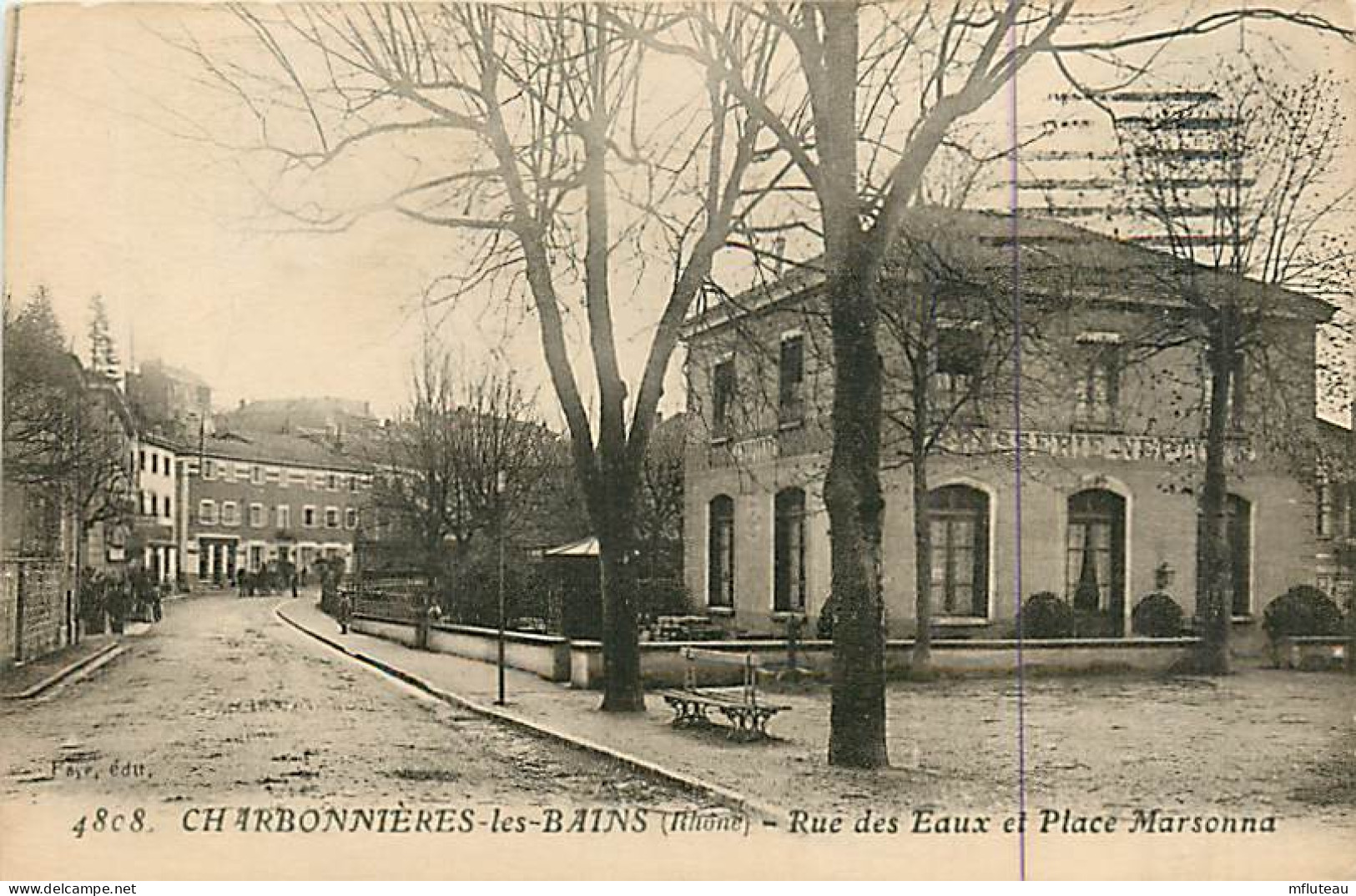 69* CHARBONNIERES LES BAINS  Rue Des Eaux    MA80-0508 - Charbonniere Les Bains