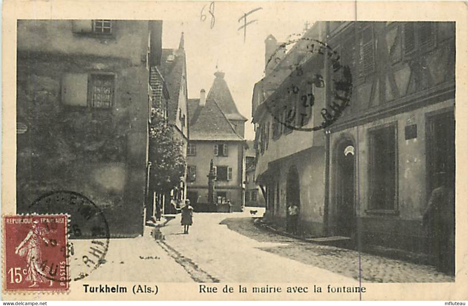 68* TURKHEIM Rue De La Mairie    MA80-0429 - Turckheim