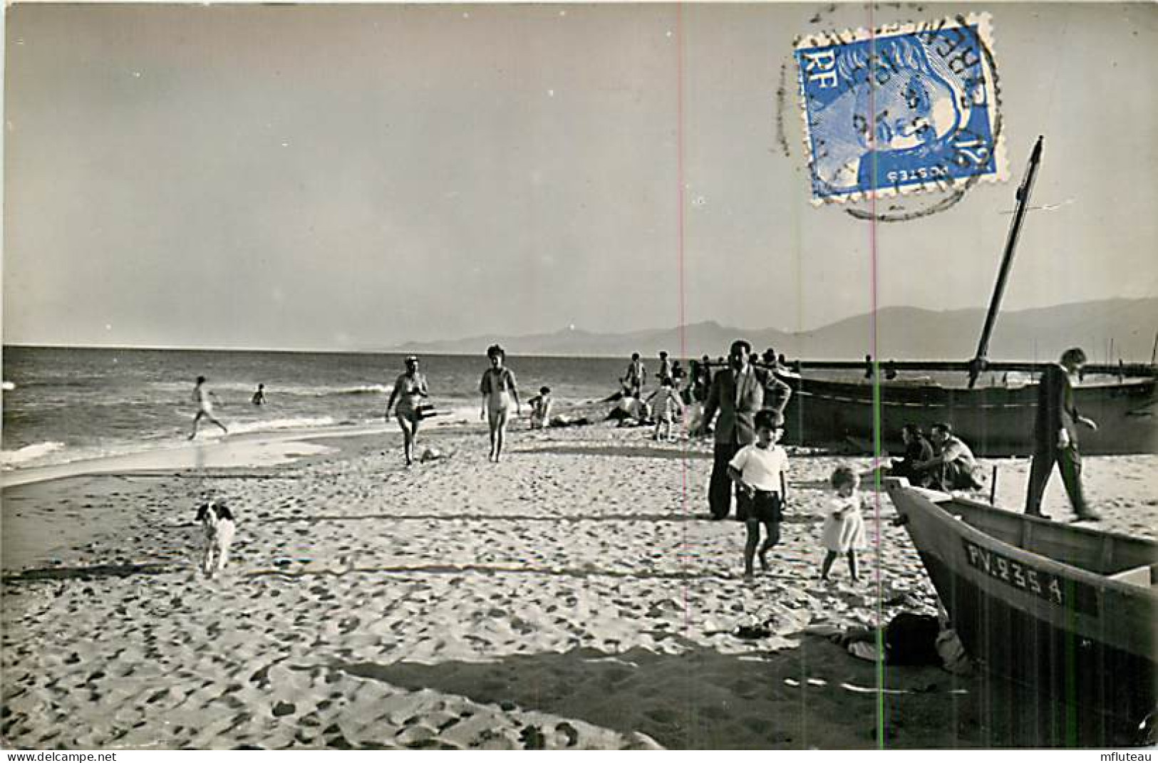 66* CANET PLAGE  La Plage  (CPSM Petit Format)   MA80-0272 - Canet Plage