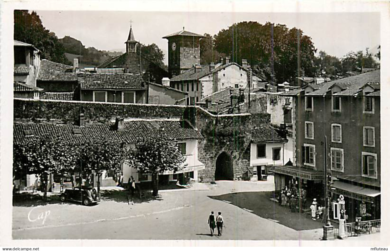 64* ST JEAN PIED DE PORT Remparts (CPSM Petit Format)   MA80-0080 - Saint Jean Pied De Port