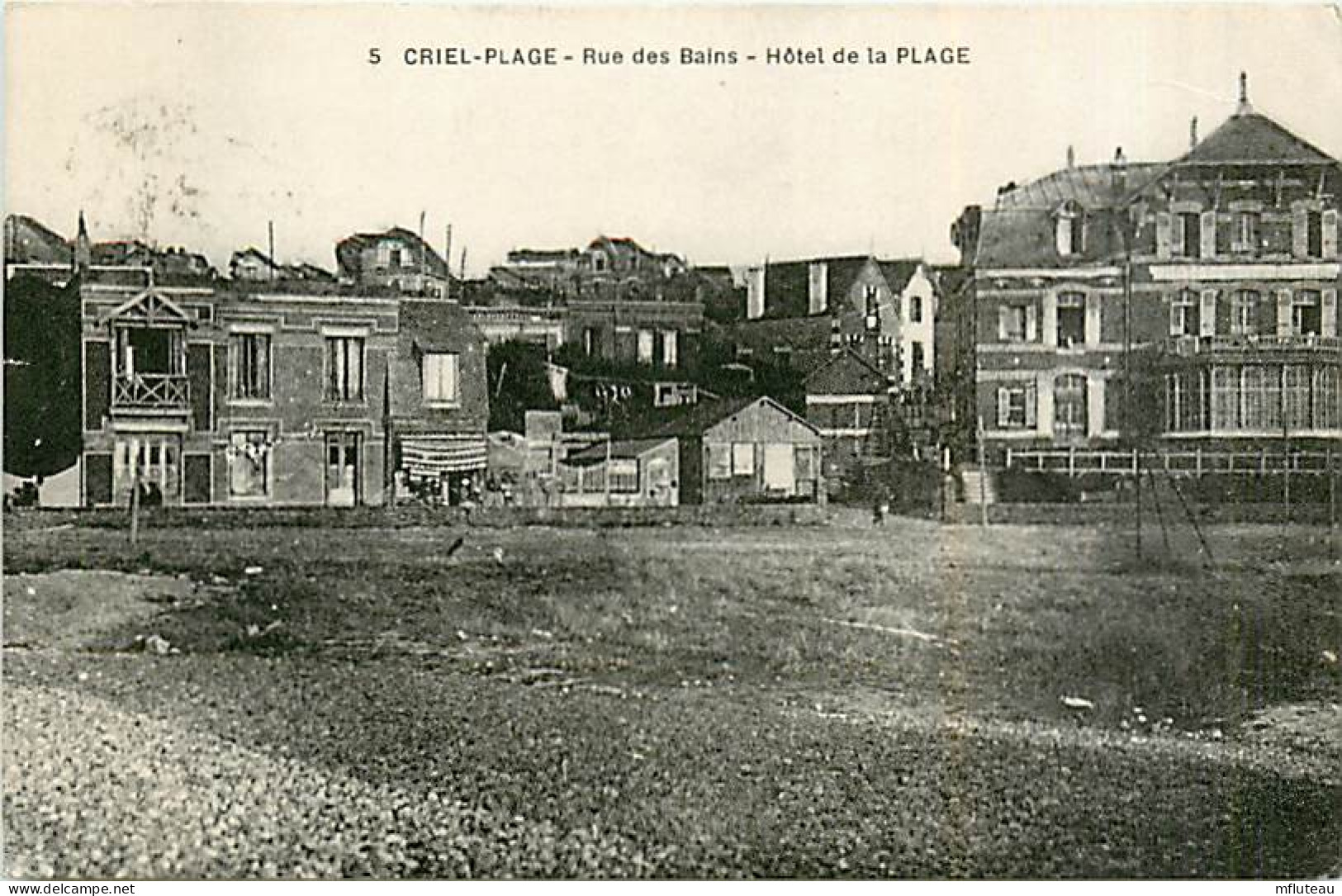 76* CRIEL PLAGE Rue Des Bains      MA80-1138 - Criel Sur Mer