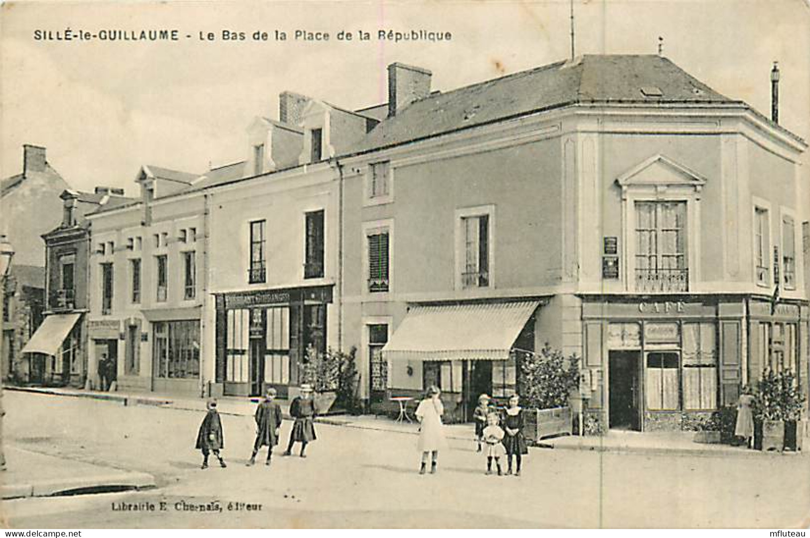 72* SILLE LE GUILLAUME Pl Republique   MA80-0663 - Sille Le Guillaume