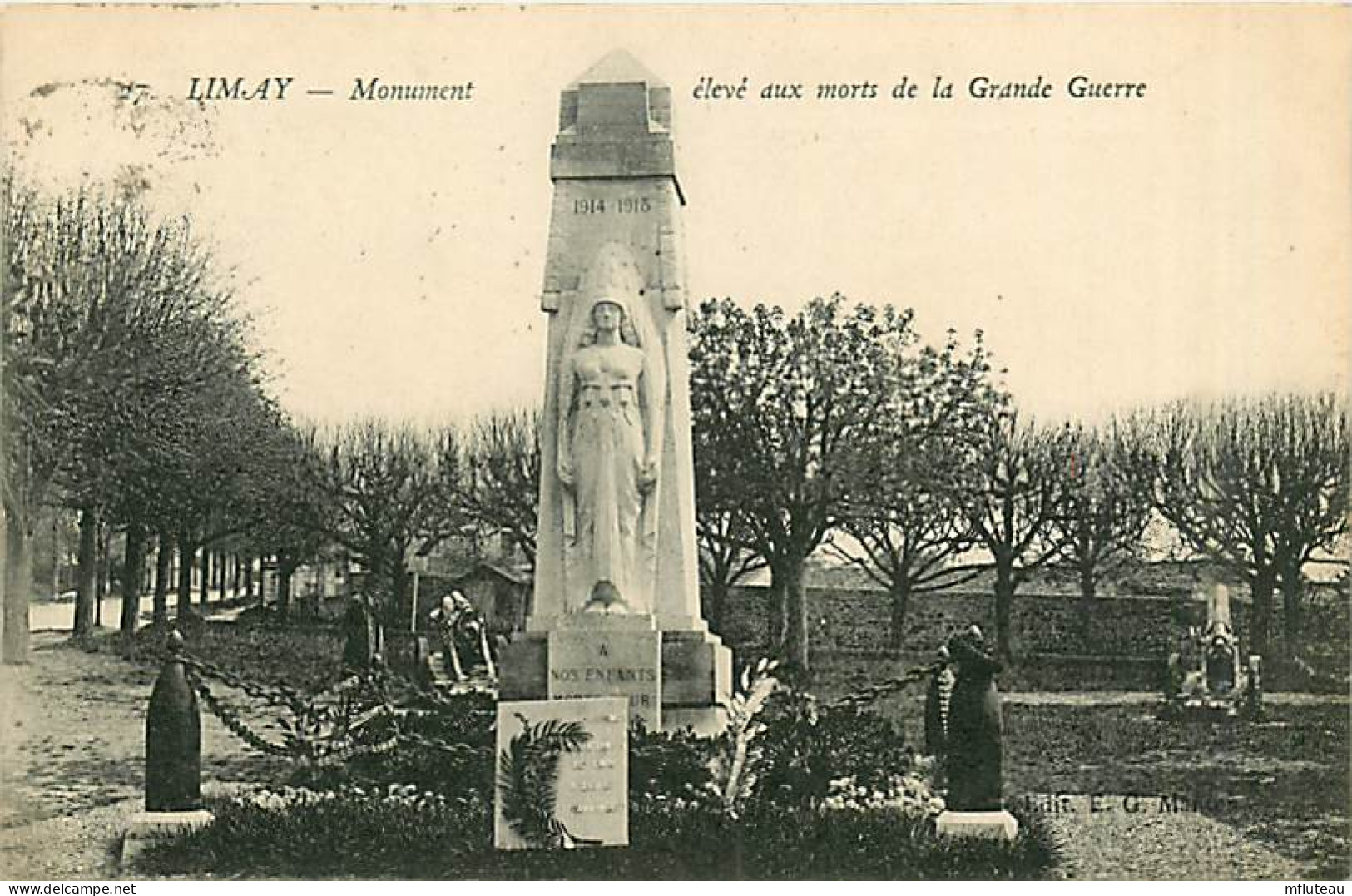 78* LIMAY    Monument Aux Morts       MA81.377 - Limay