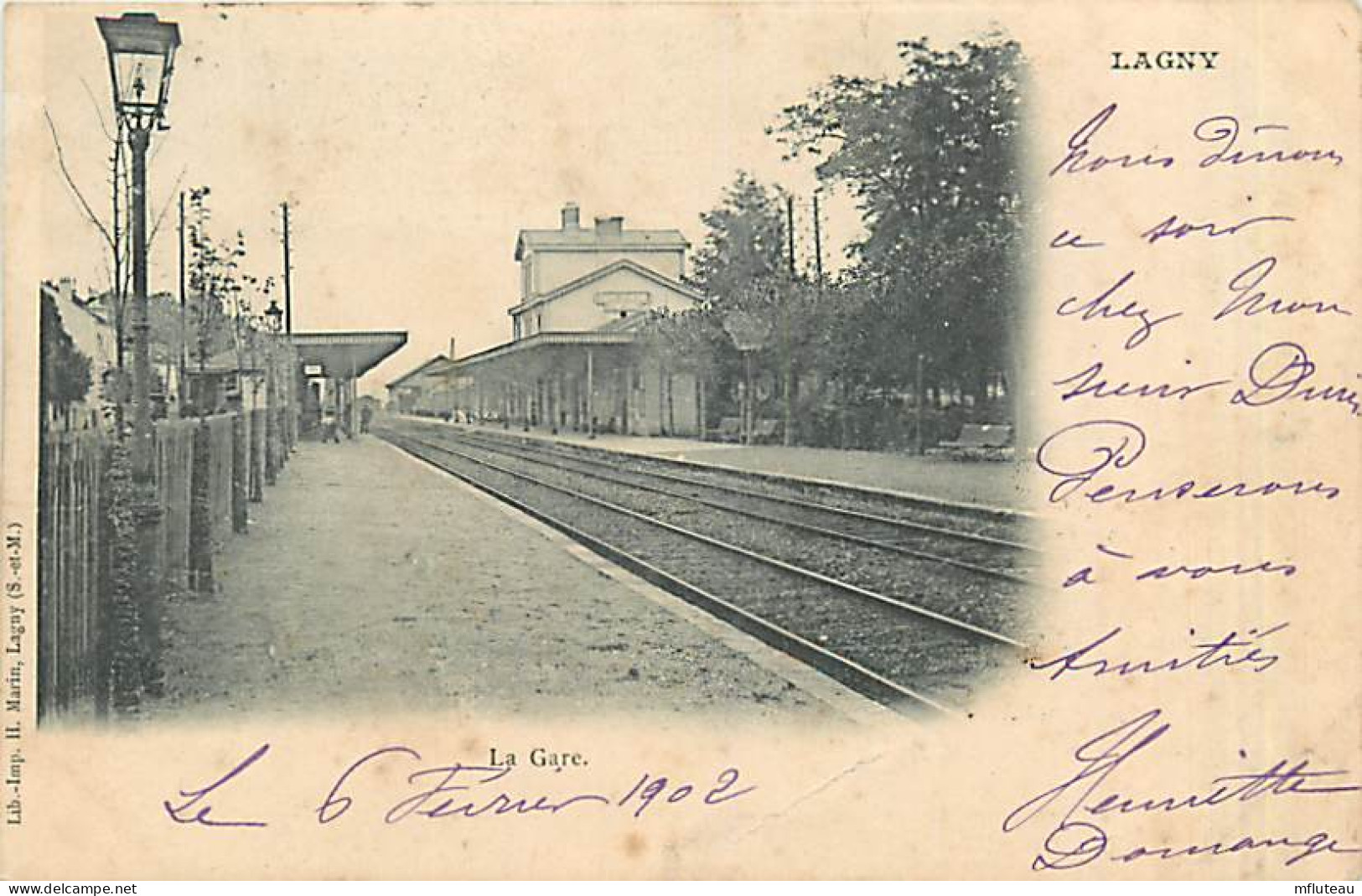 77* LAGNY La Gare                MA81.056 - Lagny Sur Marne